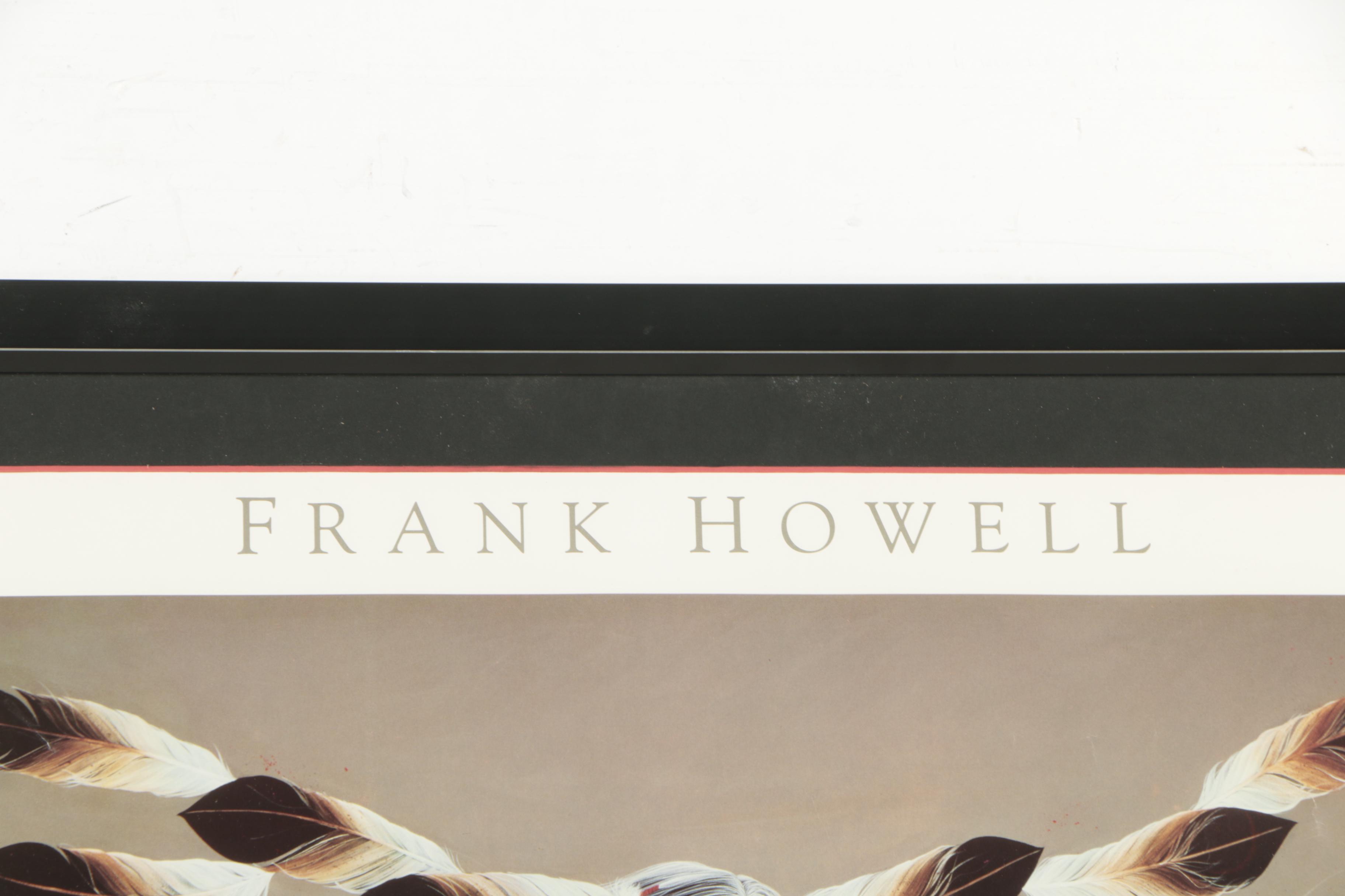Frank Howell Gallery Offset Lithograph Poster