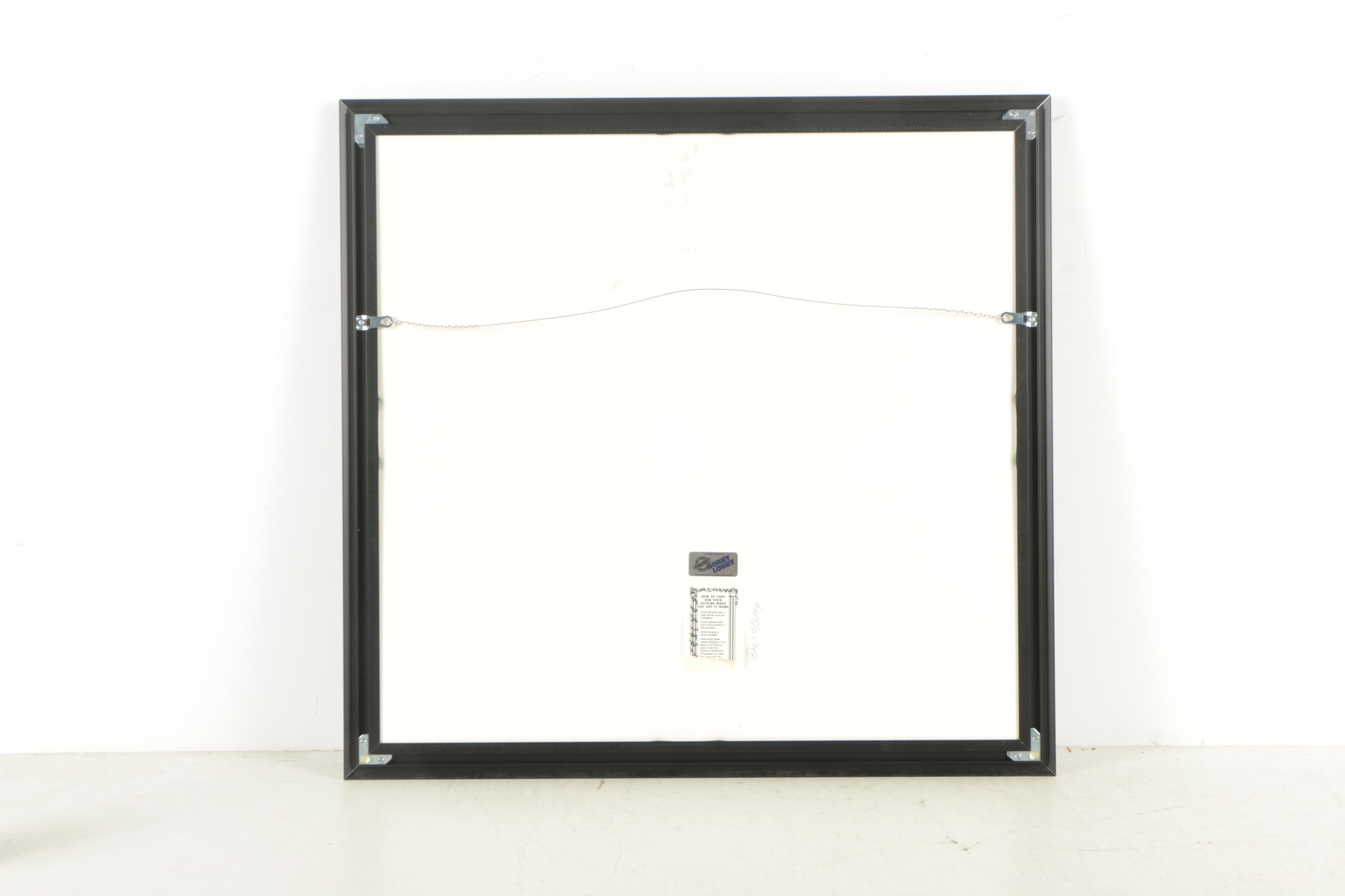 Frank Howell Gallery Offset Lithograph Poster