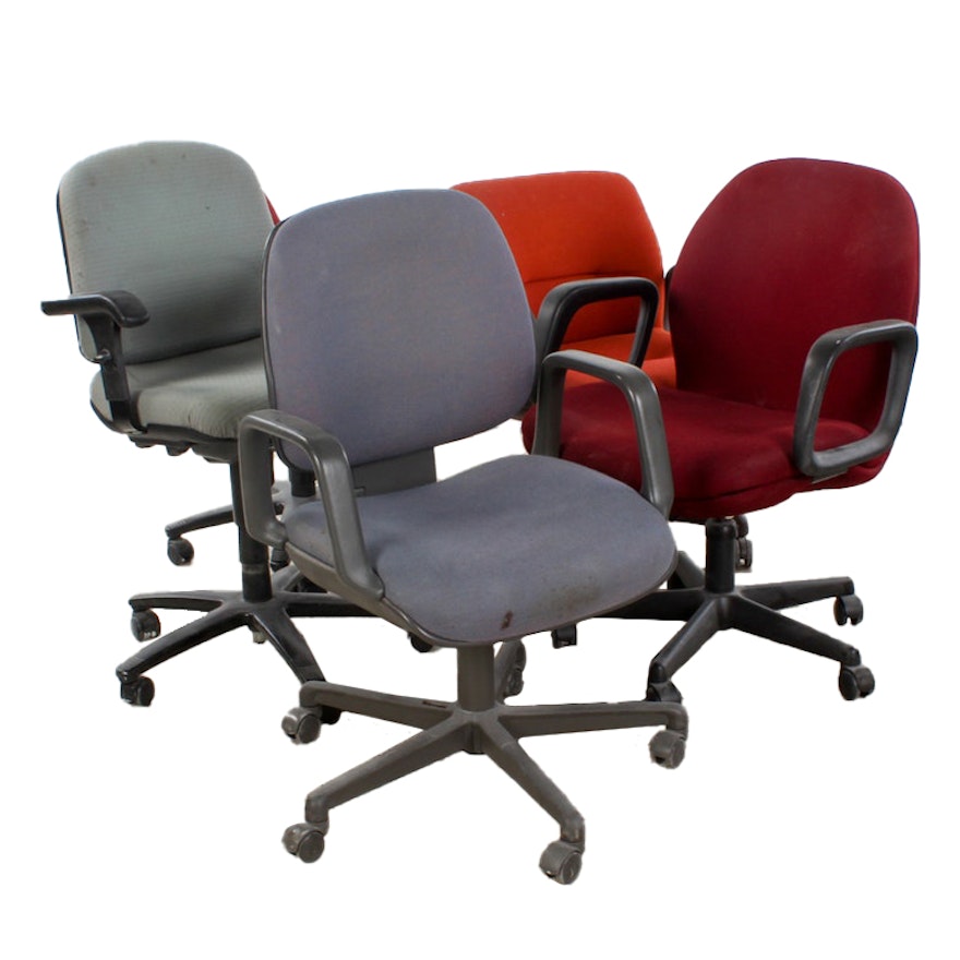 Vintage Rolling Office Chairs