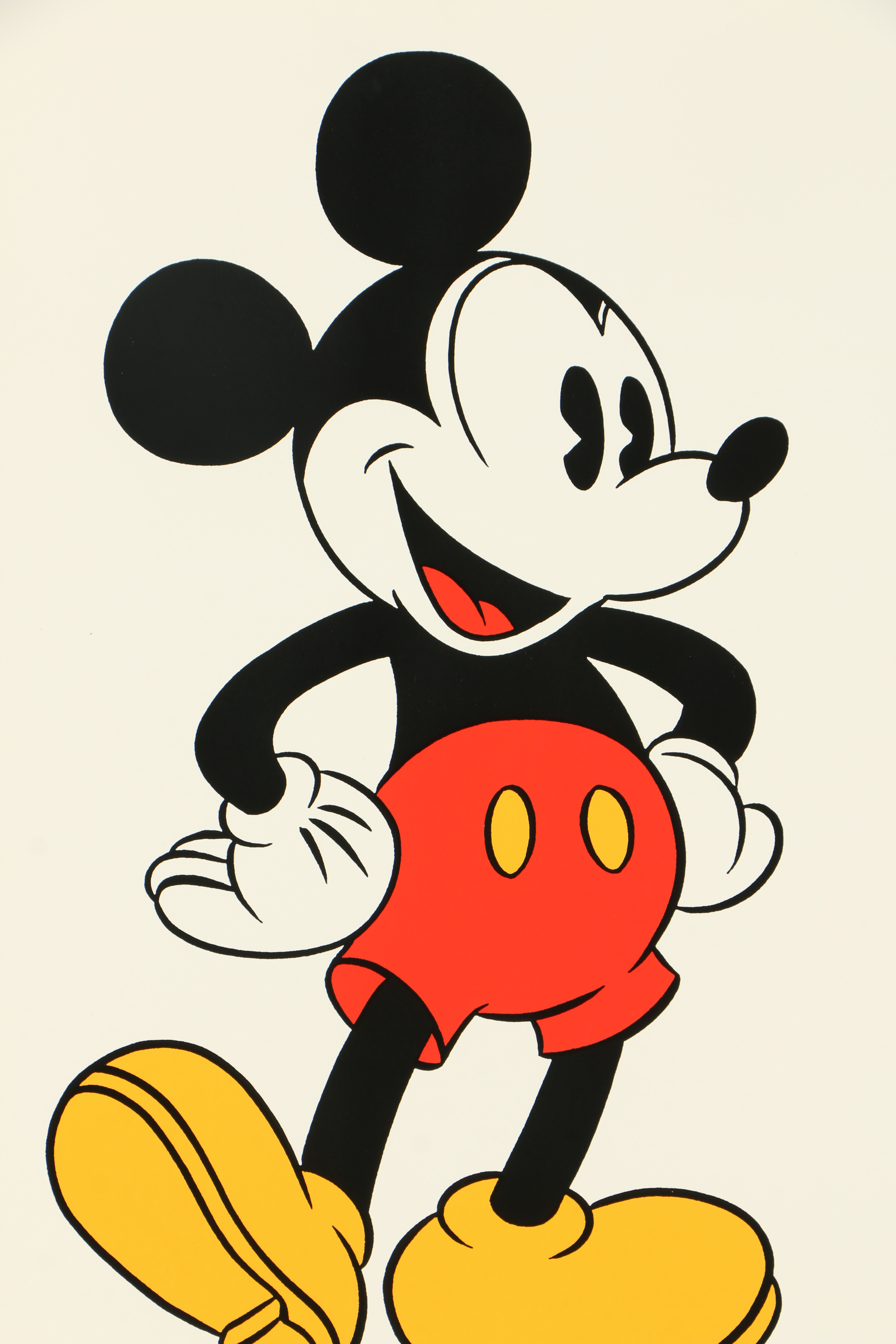 Sowa and Reiser Serigraph of Mickey Mouse