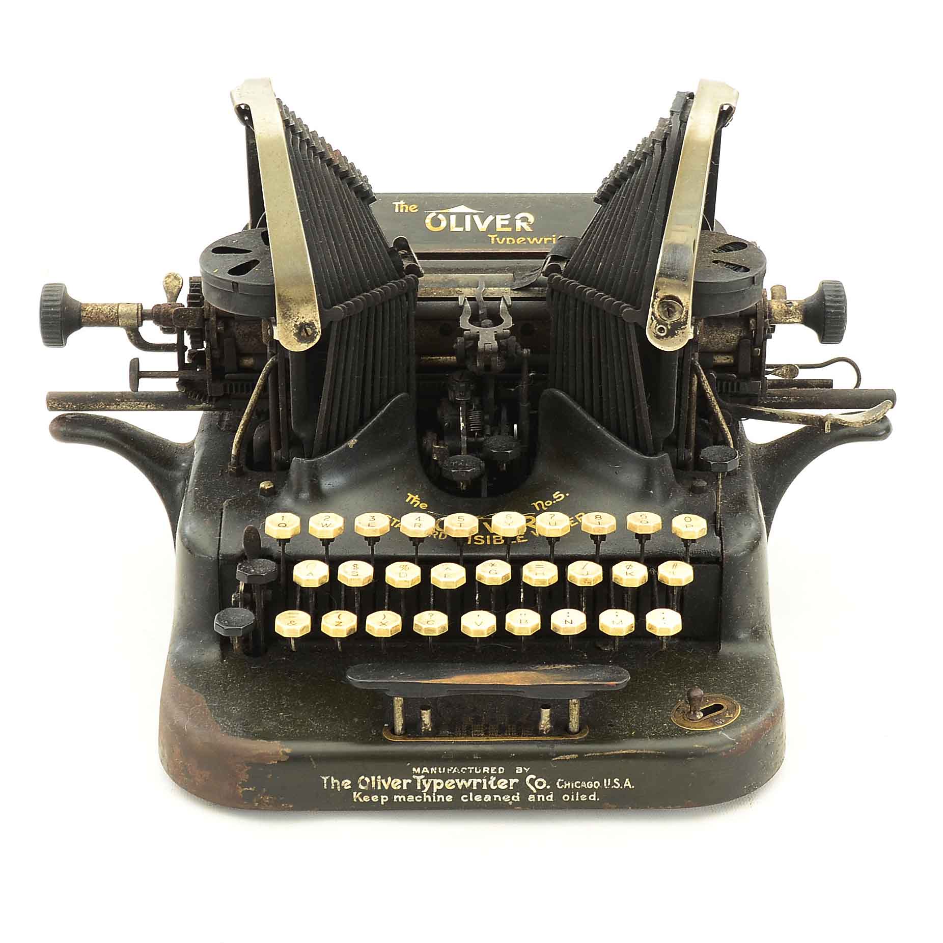 Circa 1907–1914 Oliver No. 5 Manual Typewriter