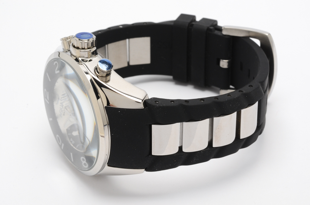 Aquaswiss "Trax 5H" Stainless Steel Chronograph Watch