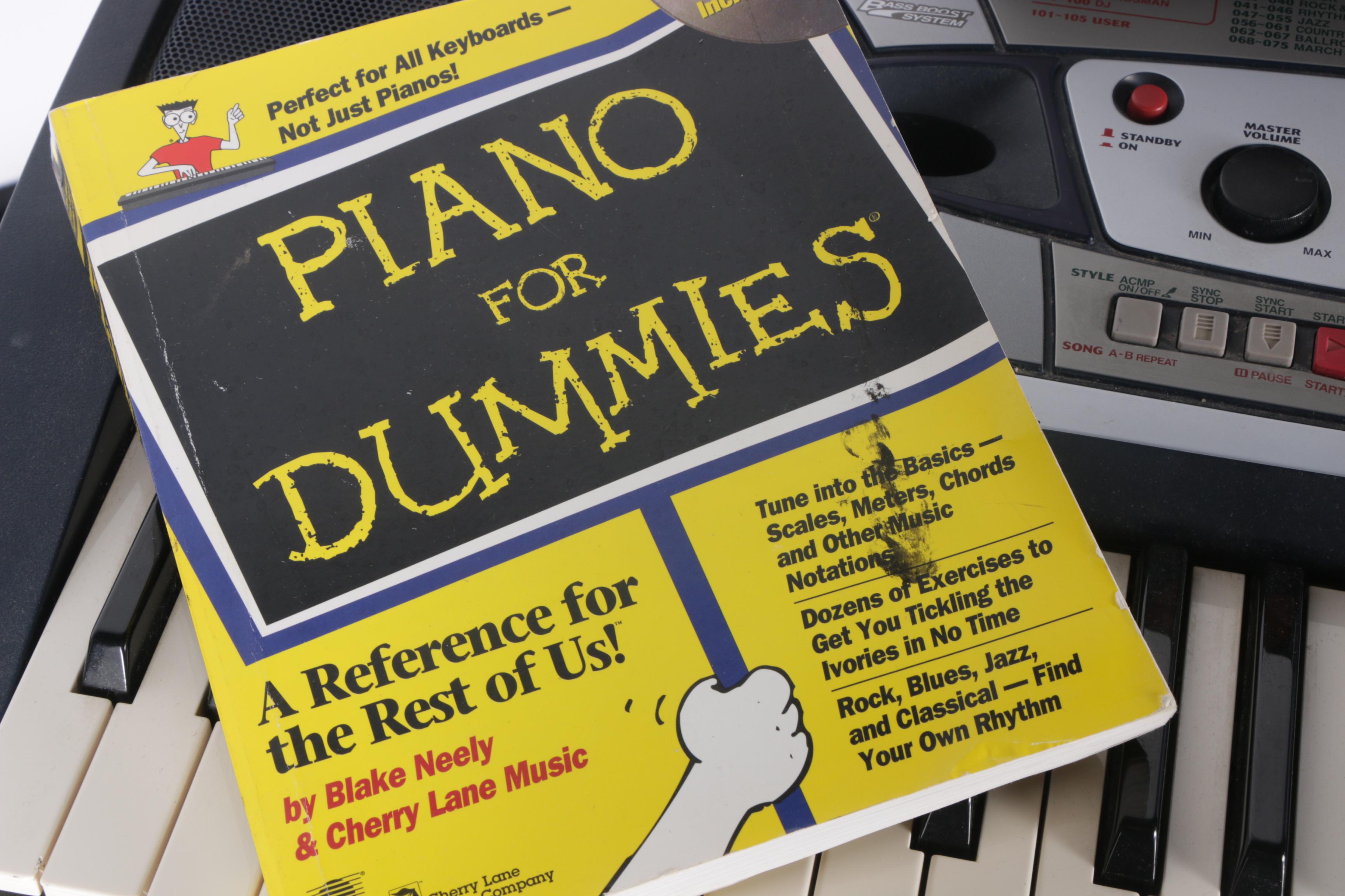 Yamaha Portatone PSR-282 Electric Keyboard with Stand and Gig Bag