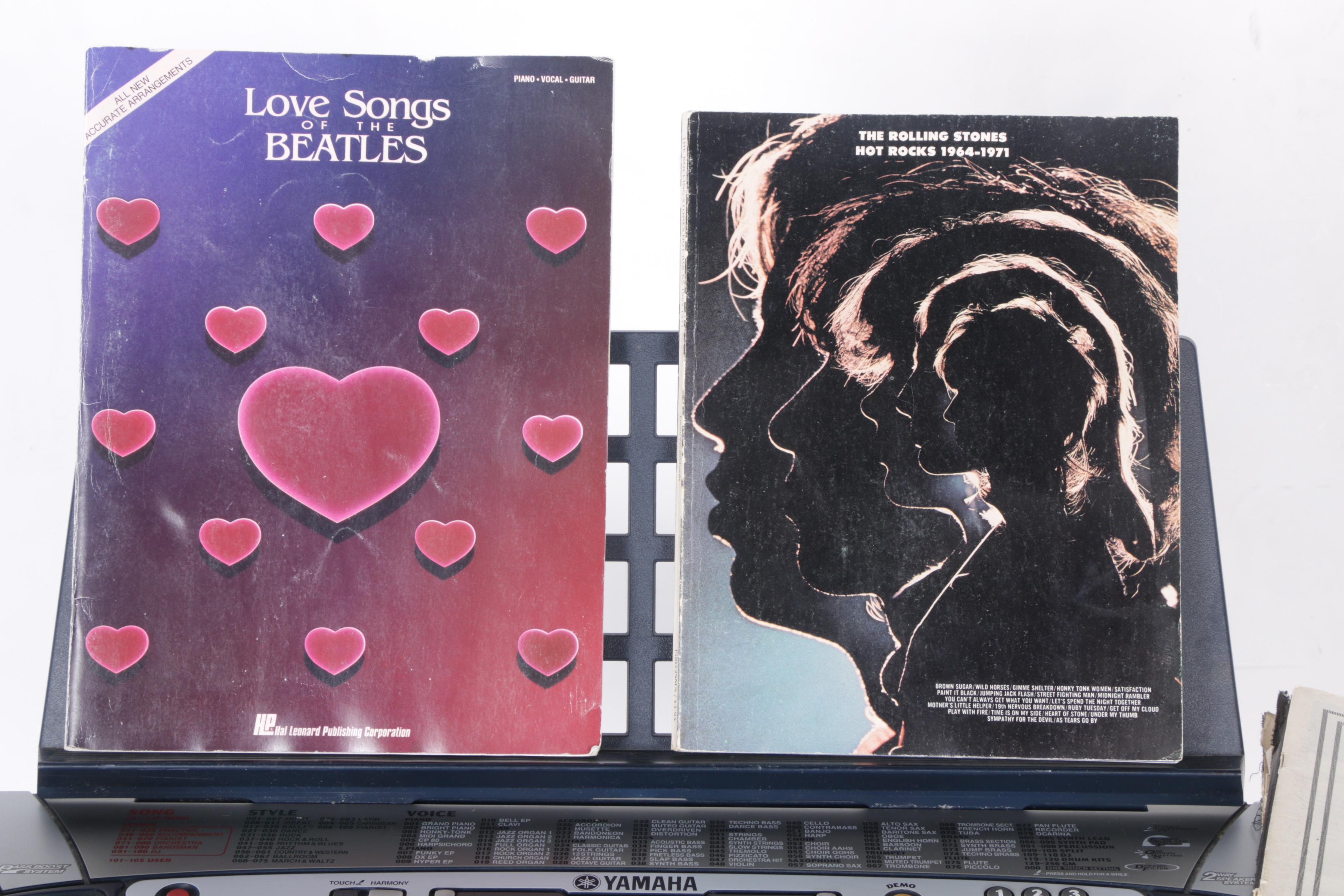 Yamaha Portatone PSR-282 Electric Keyboard with Stand and Gig Bag