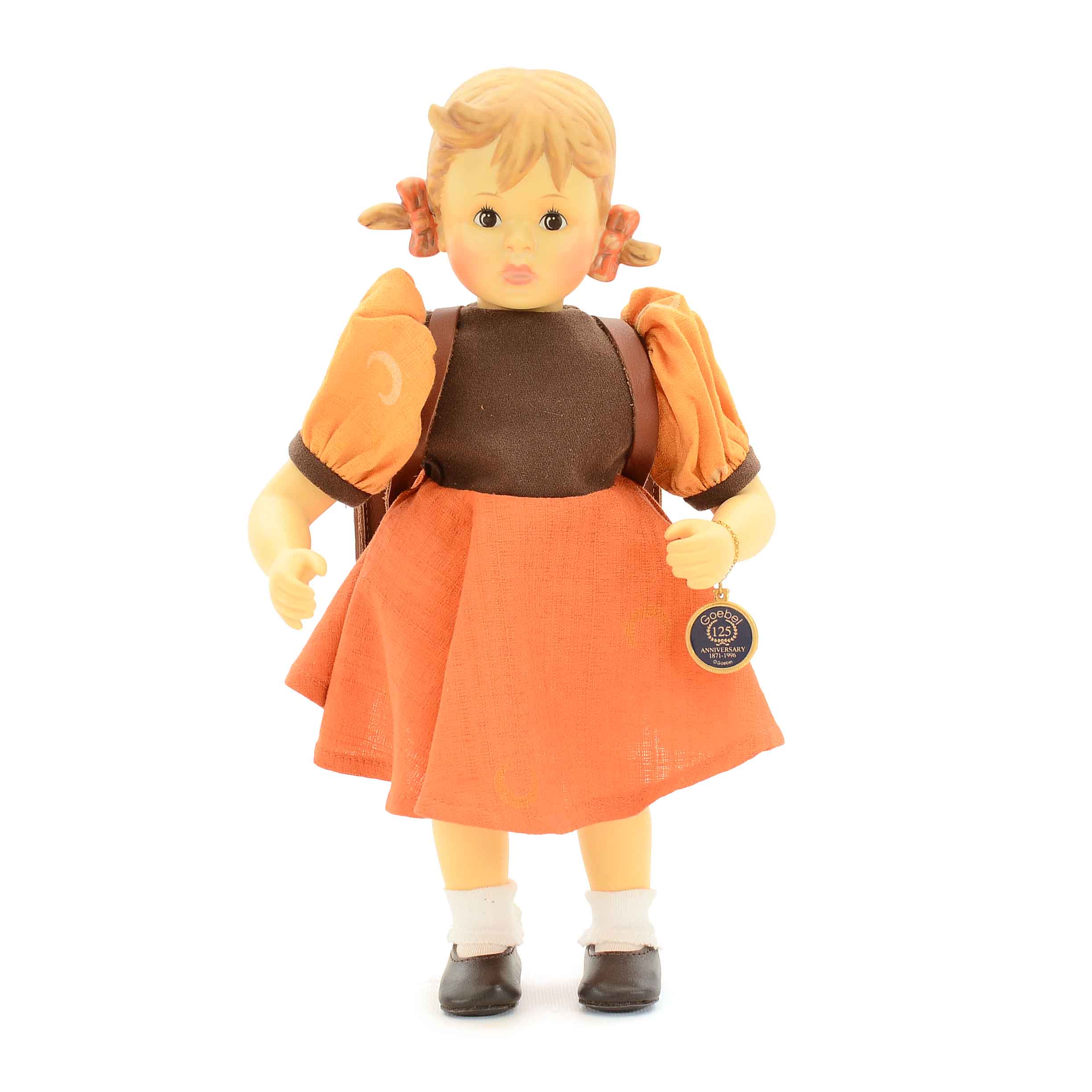Goebel Hummel 125th Anniversary #521 Schoolgirl Doll