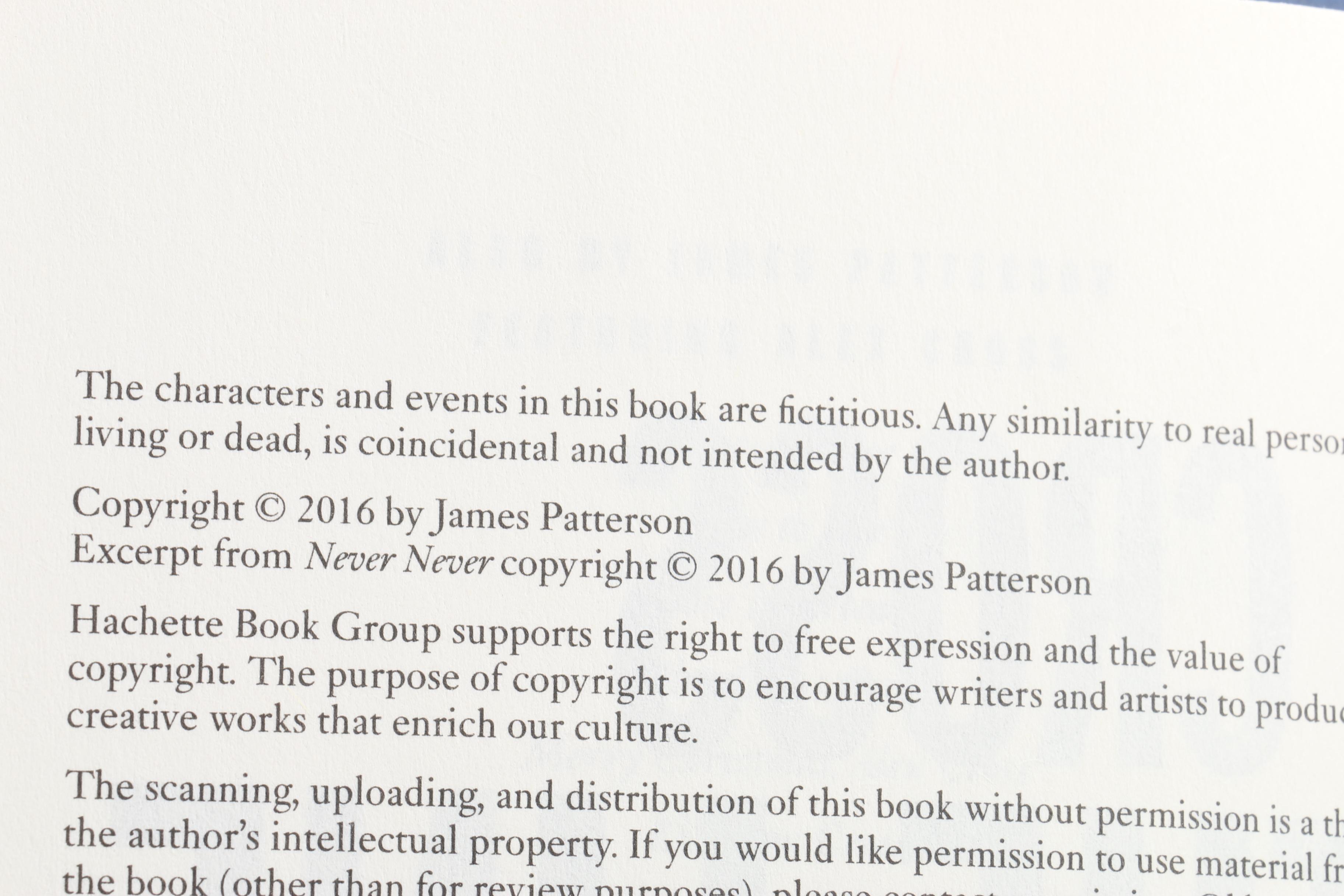 Contemporary Novels including James Patterson