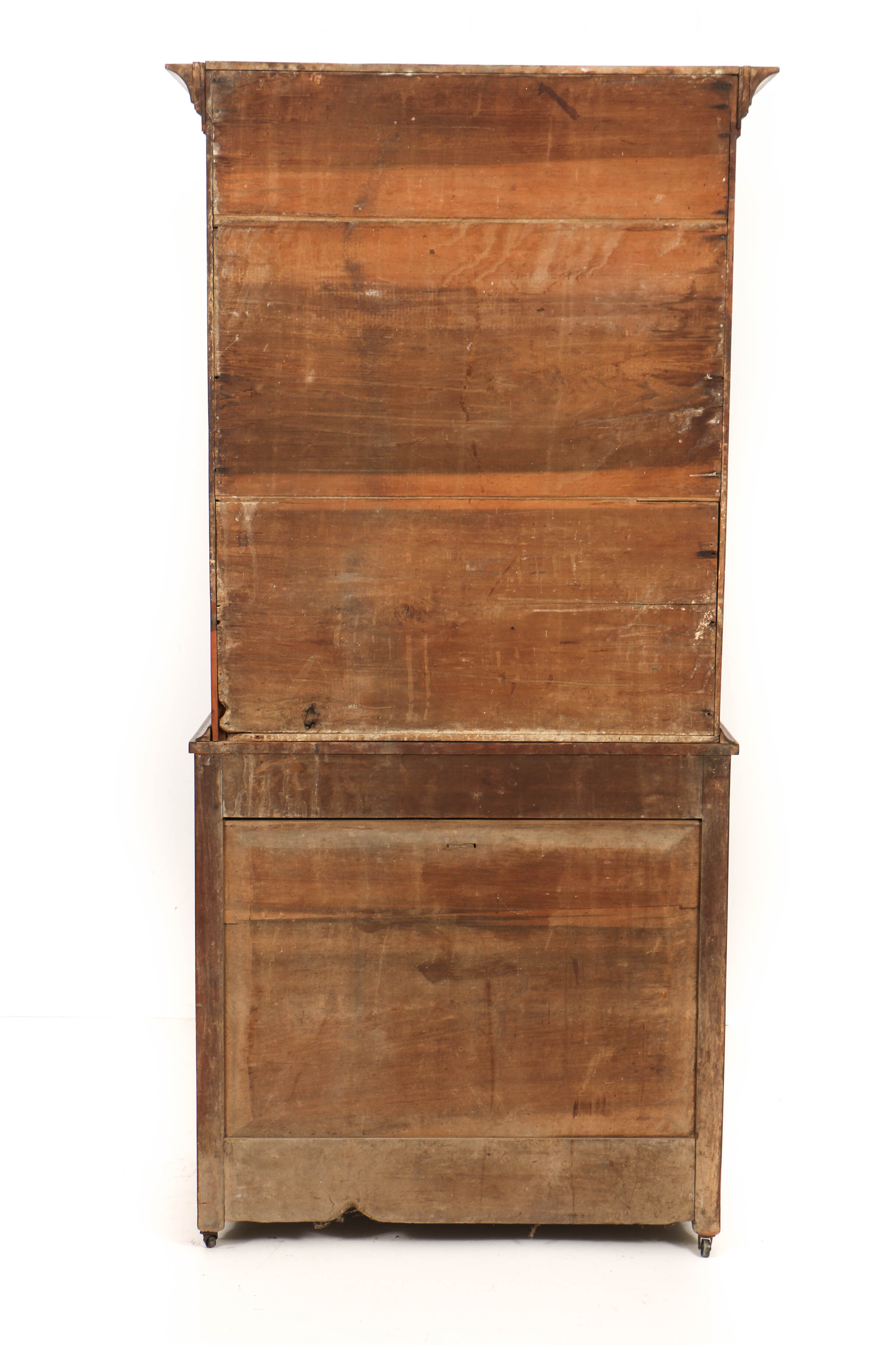 Antique Cherry Tennessee Two-Piece Jackson Press, Possibly Marshall County