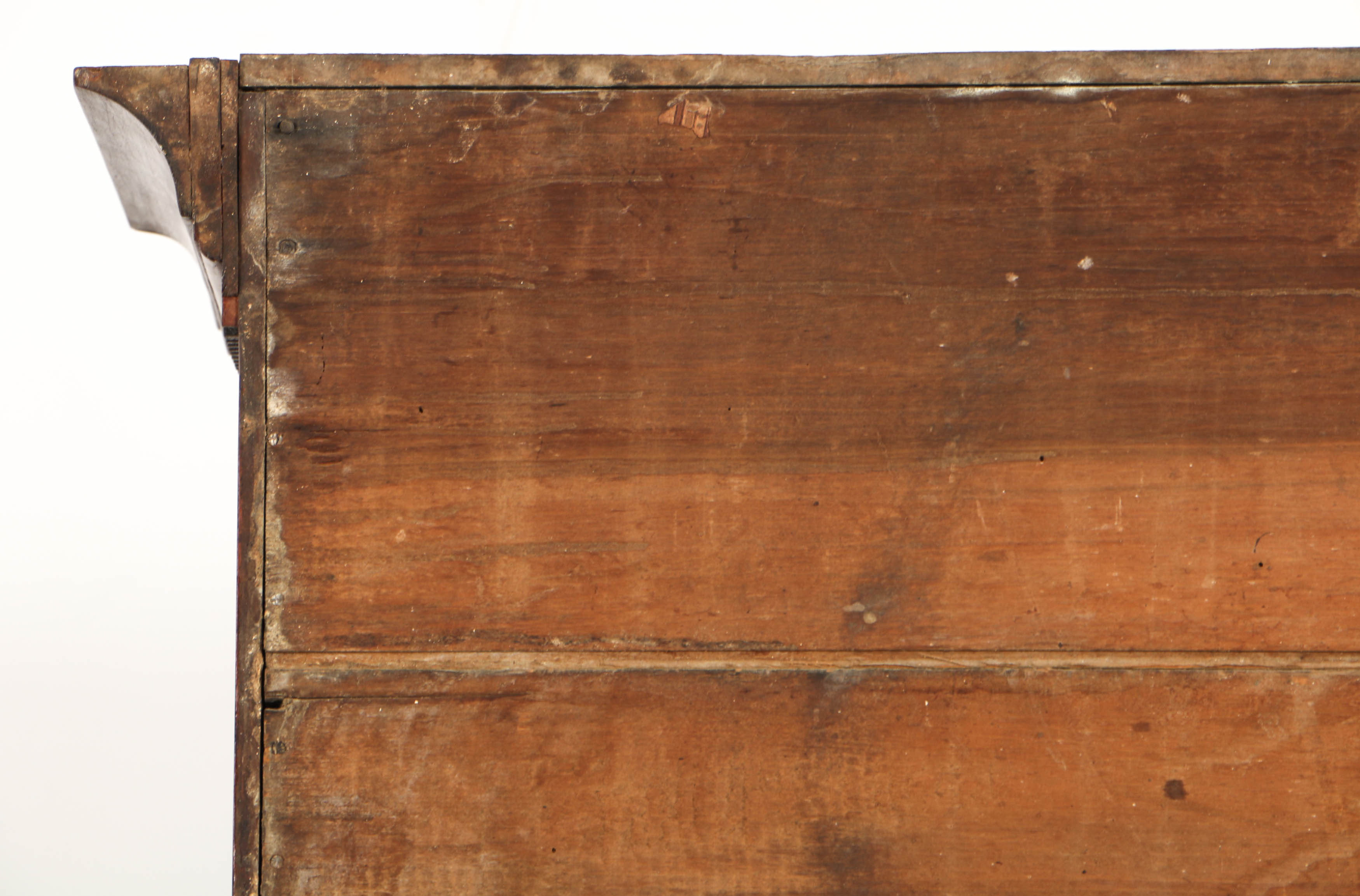 Antique Cherry Tennessee Two-Piece Jackson Press, Possibly Marshall County