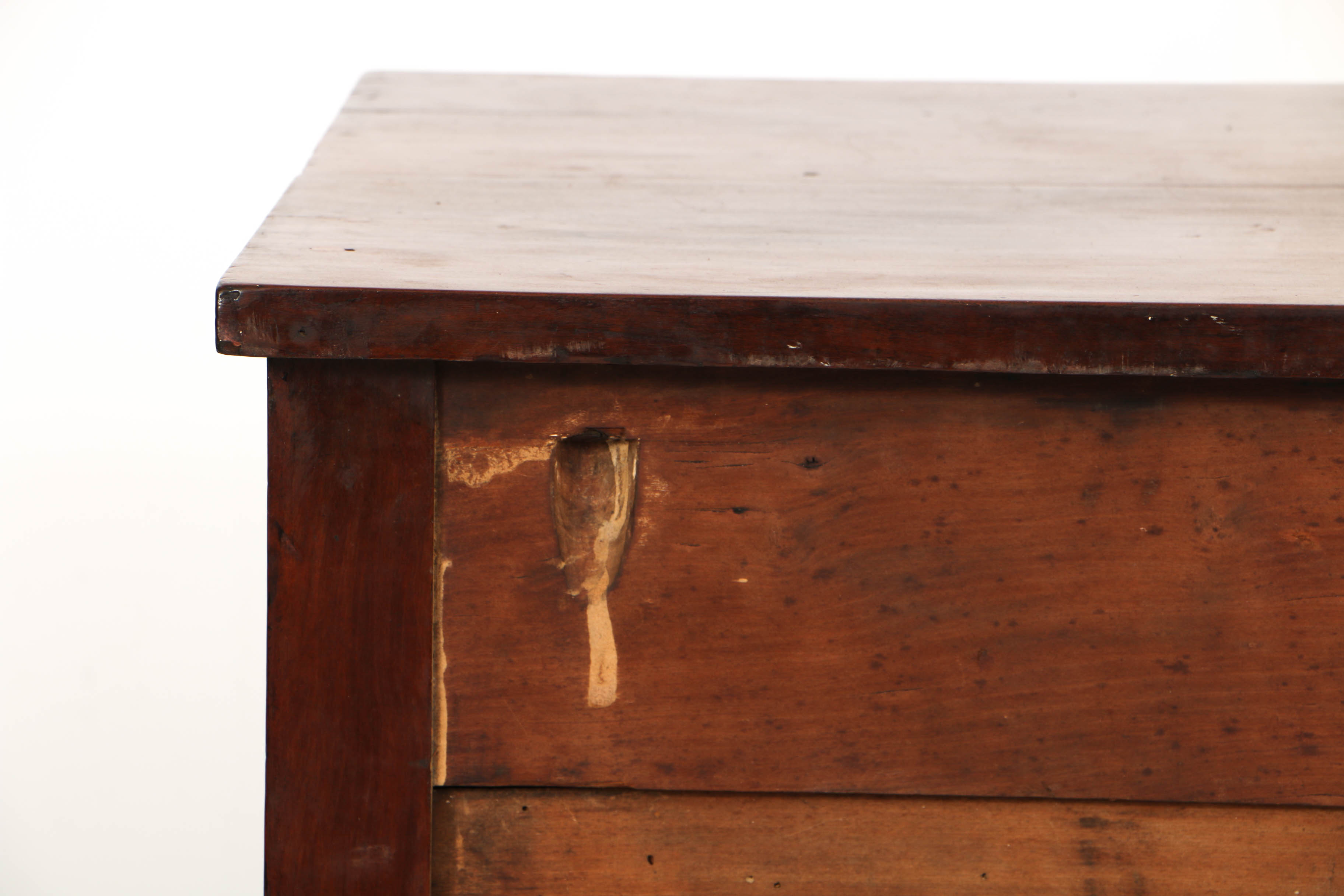 Antique Transitional Federal-to-Empire Cherry Butler's Chest of Drawers