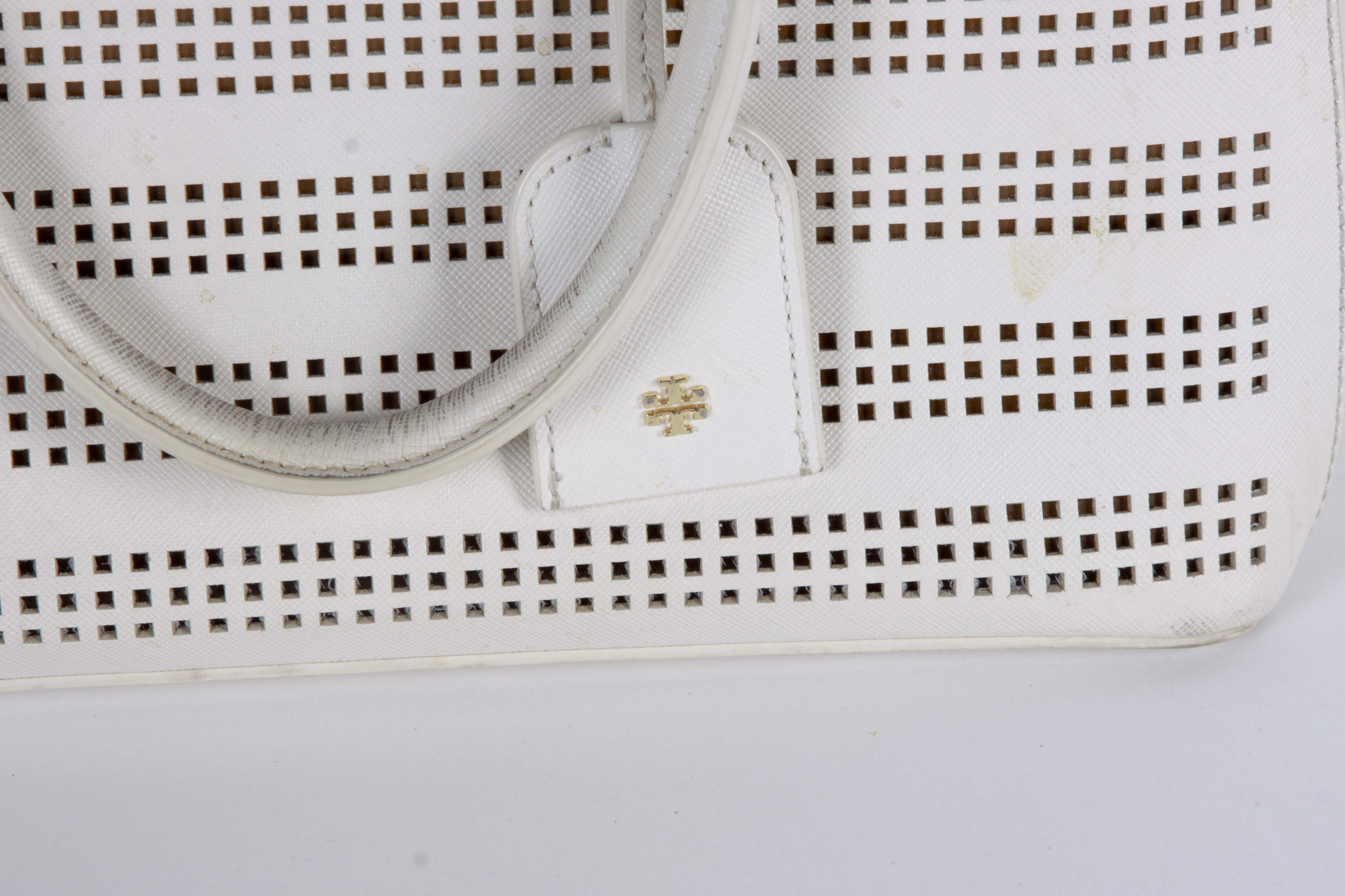 Pairing of Leather Handbags including Tory Burch Handbags