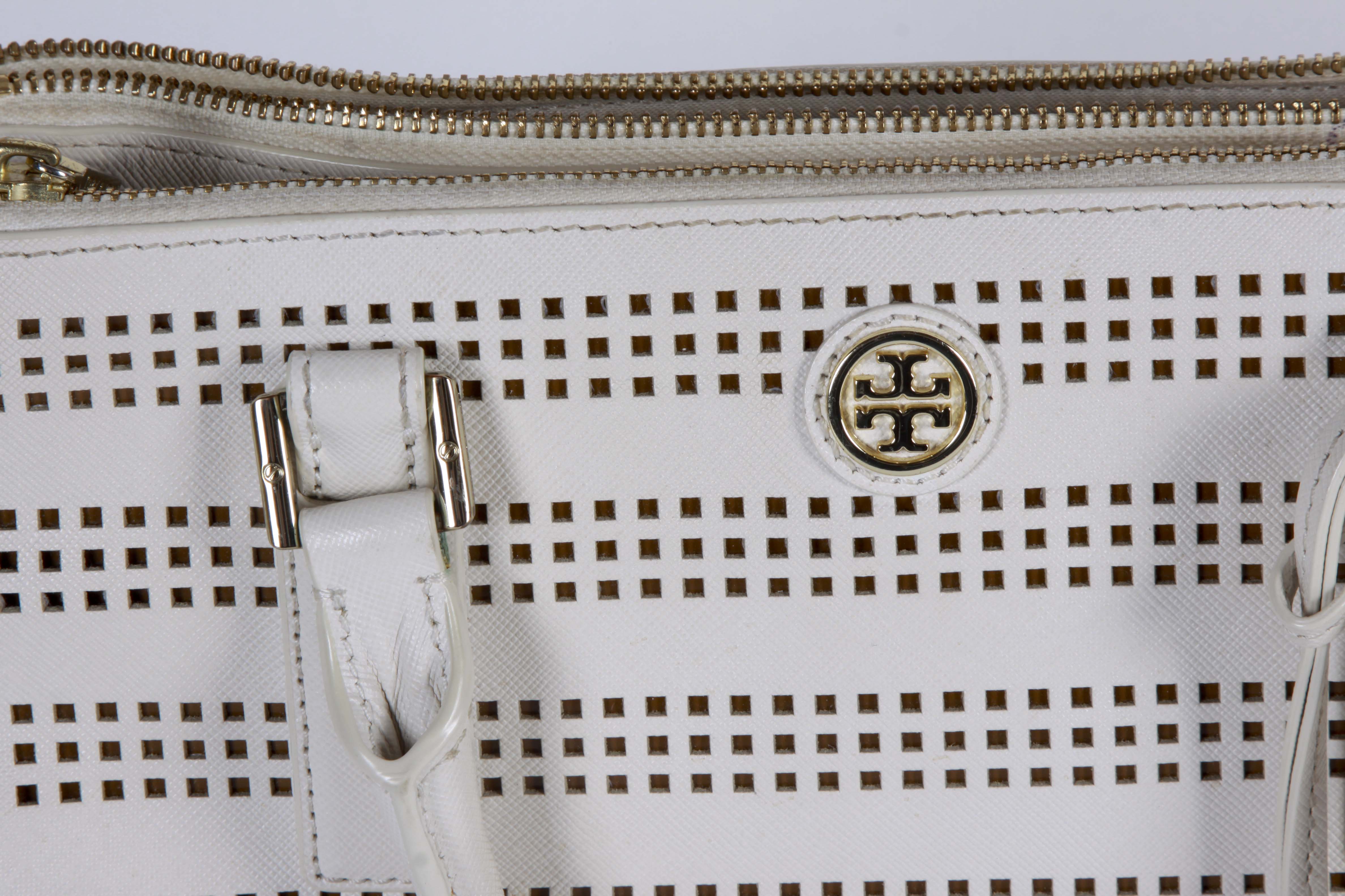 Pairing of Leather Handbags including Tory Burch Handbags