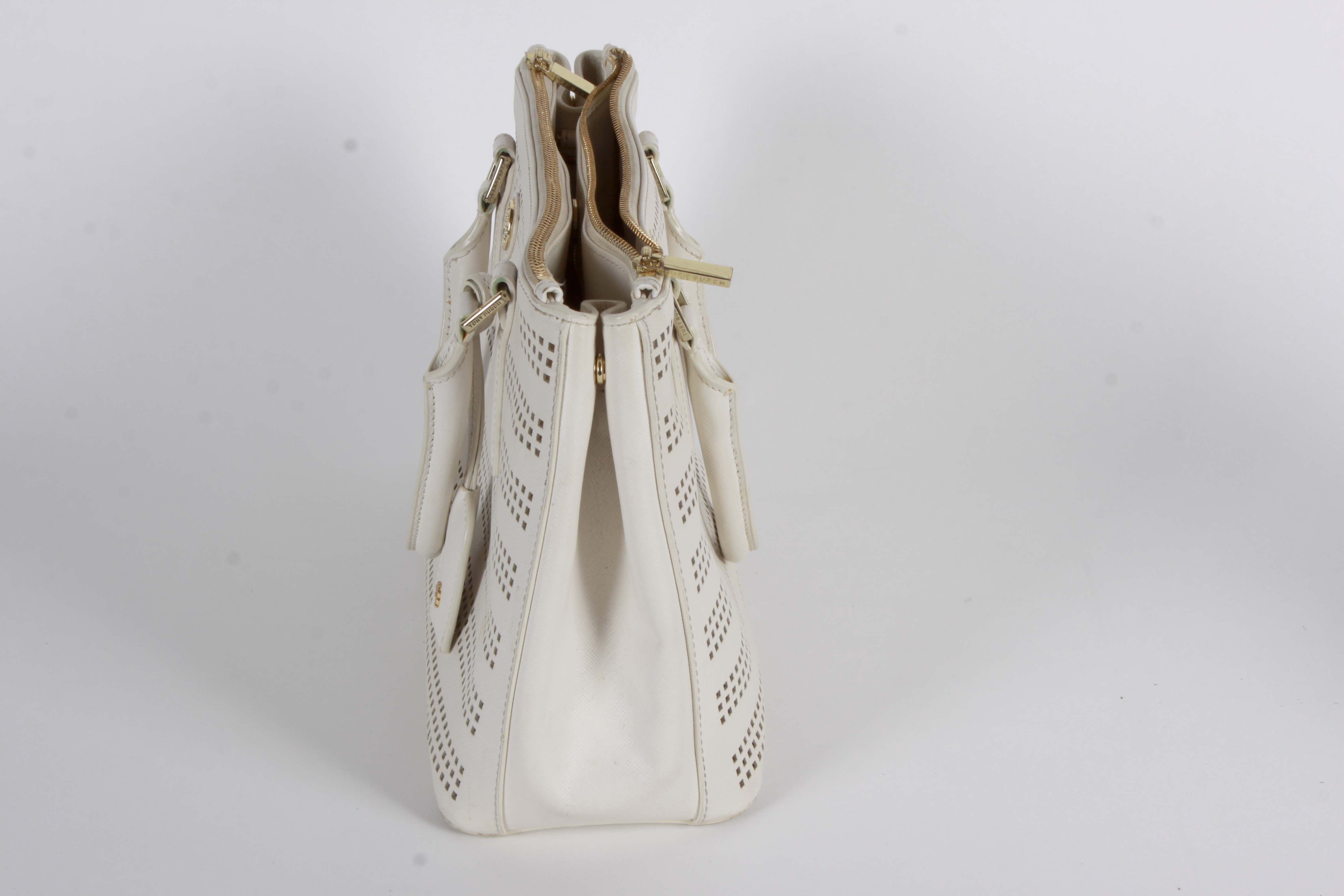 Pairing of Leather Handbags including Tory Burch Handbags