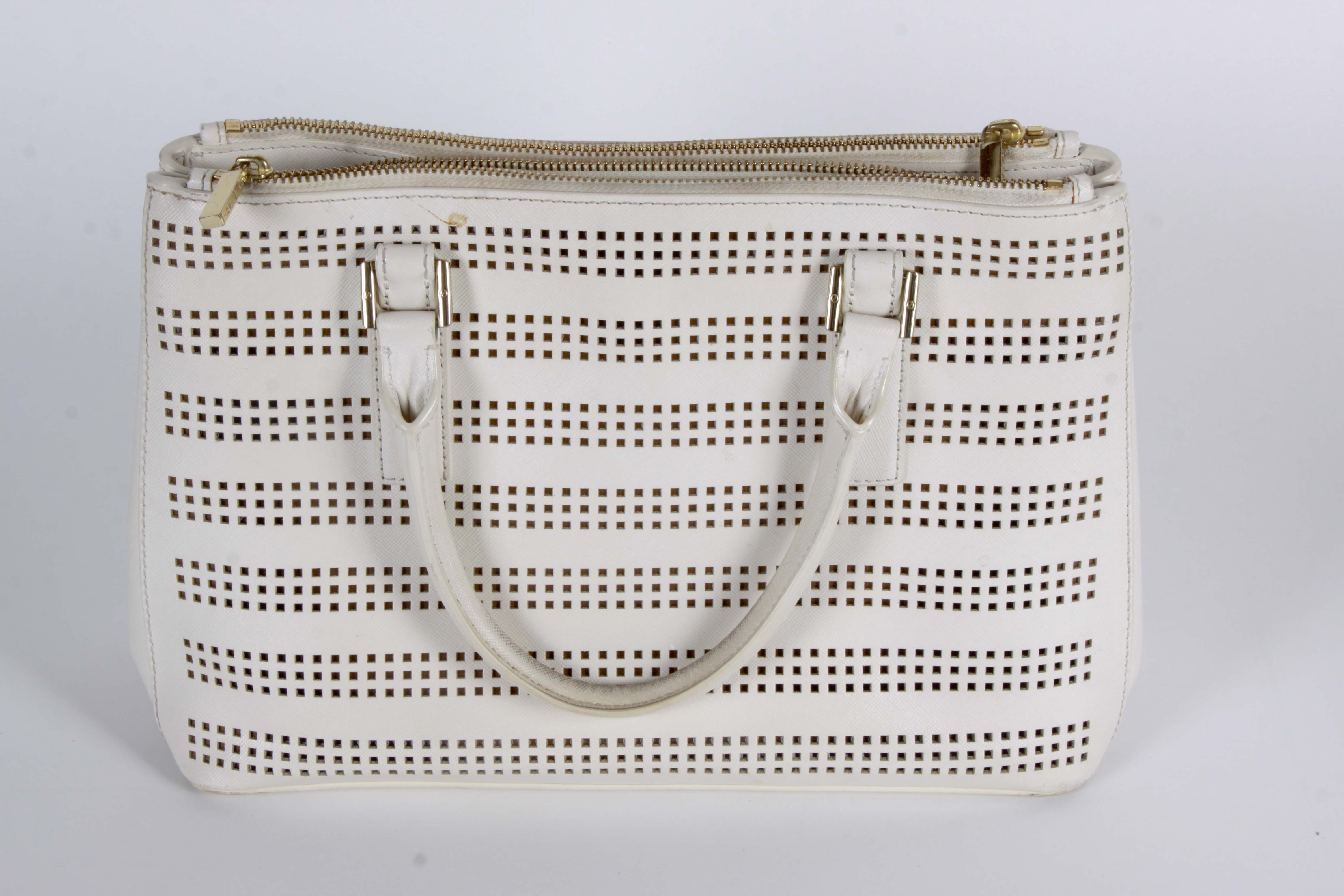 Pairing of Leather Handbags including Tory Burch Handbags