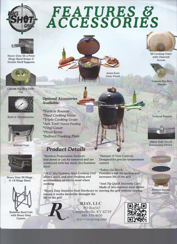 Remington "Big Shot" Ceramic Grill