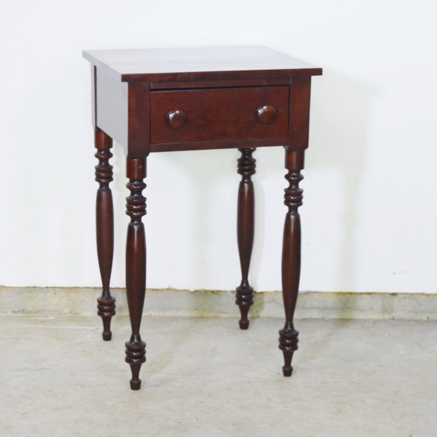 Cherry Reproduction End Table