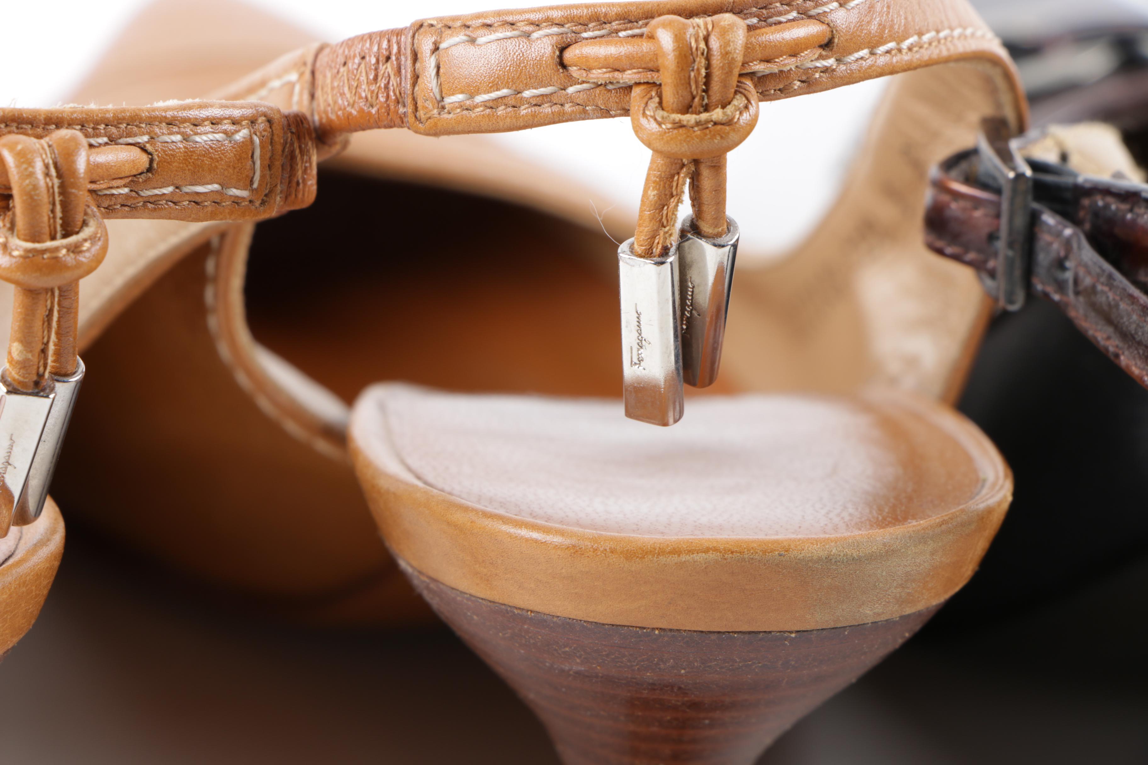 Salvatore Ferragamo, Stuart Weitzman and Bruno Magli Heels