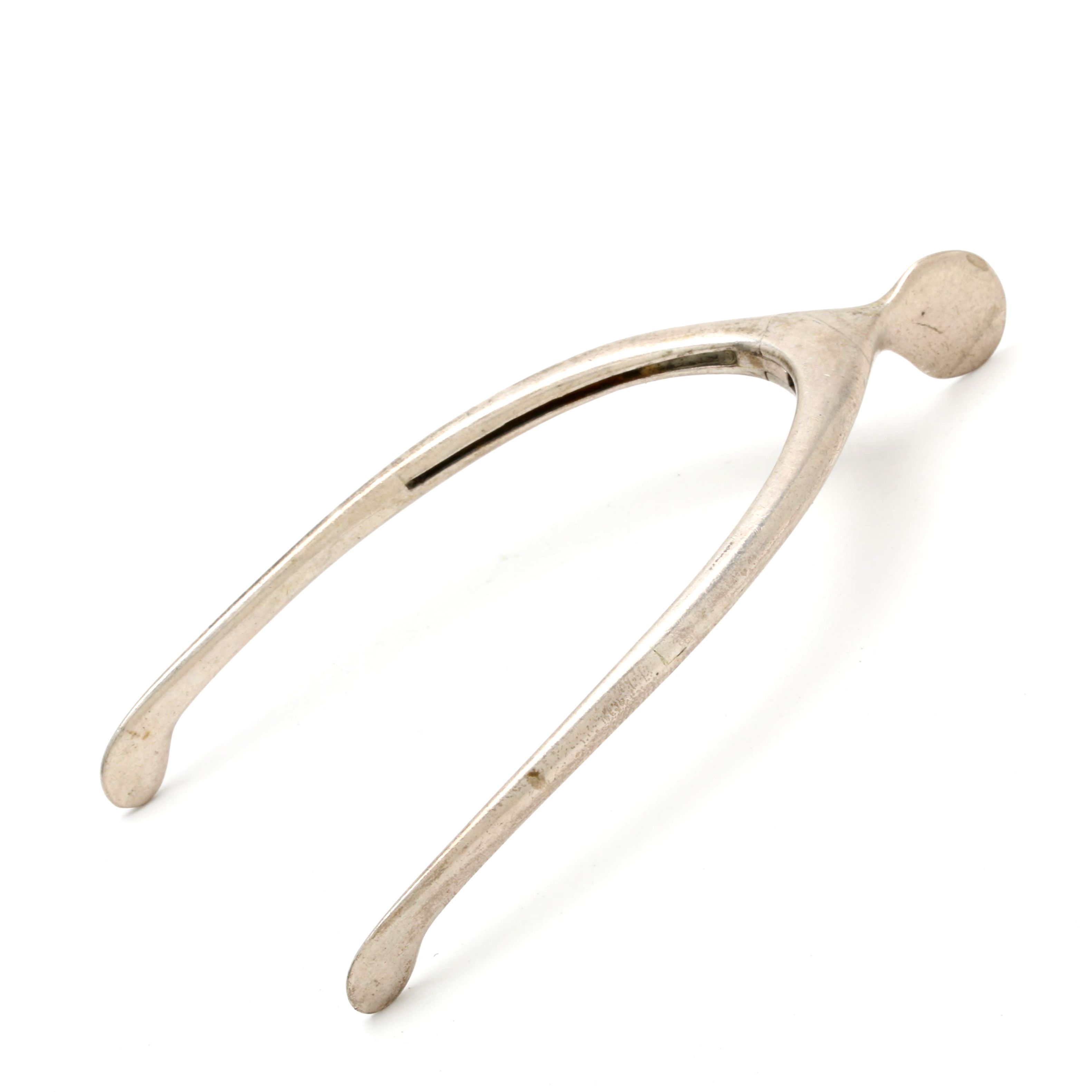 Circa 1900 Lebkuecher & Co Sterling Silver Wish Bone Ice Tongs