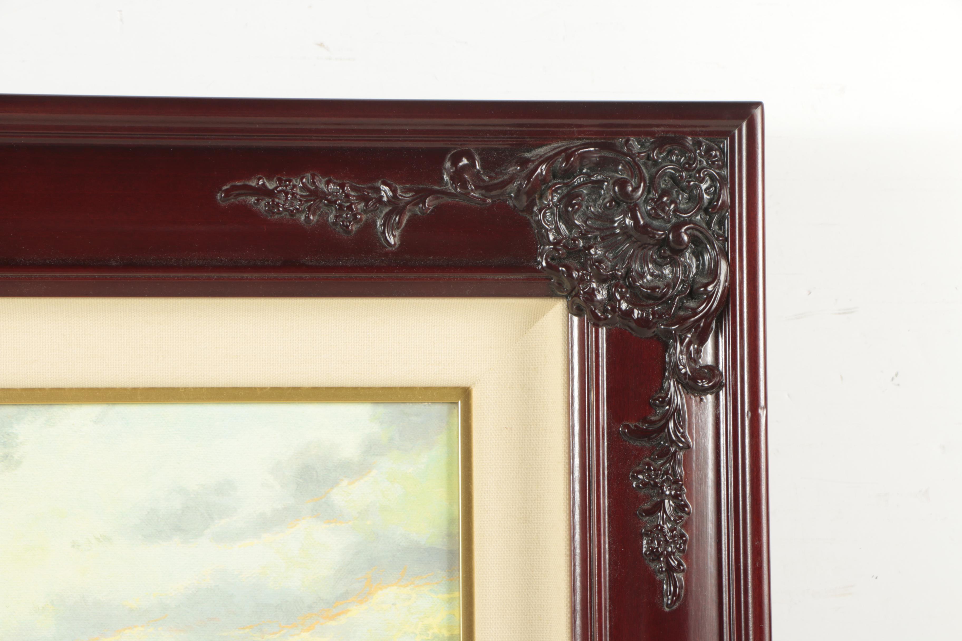 Thomas Kinkade Embellished Giclee "Symbols of Freedom"