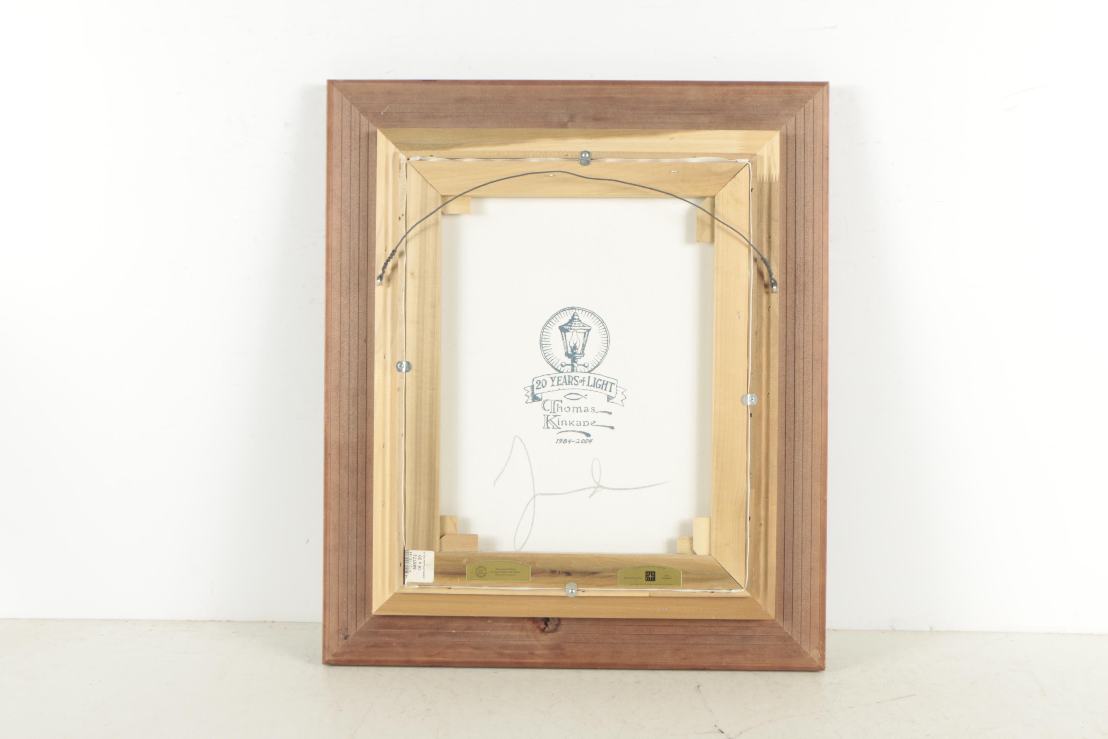 Thomas Kinkade Embellished Giclee "Symbols of Freedom"