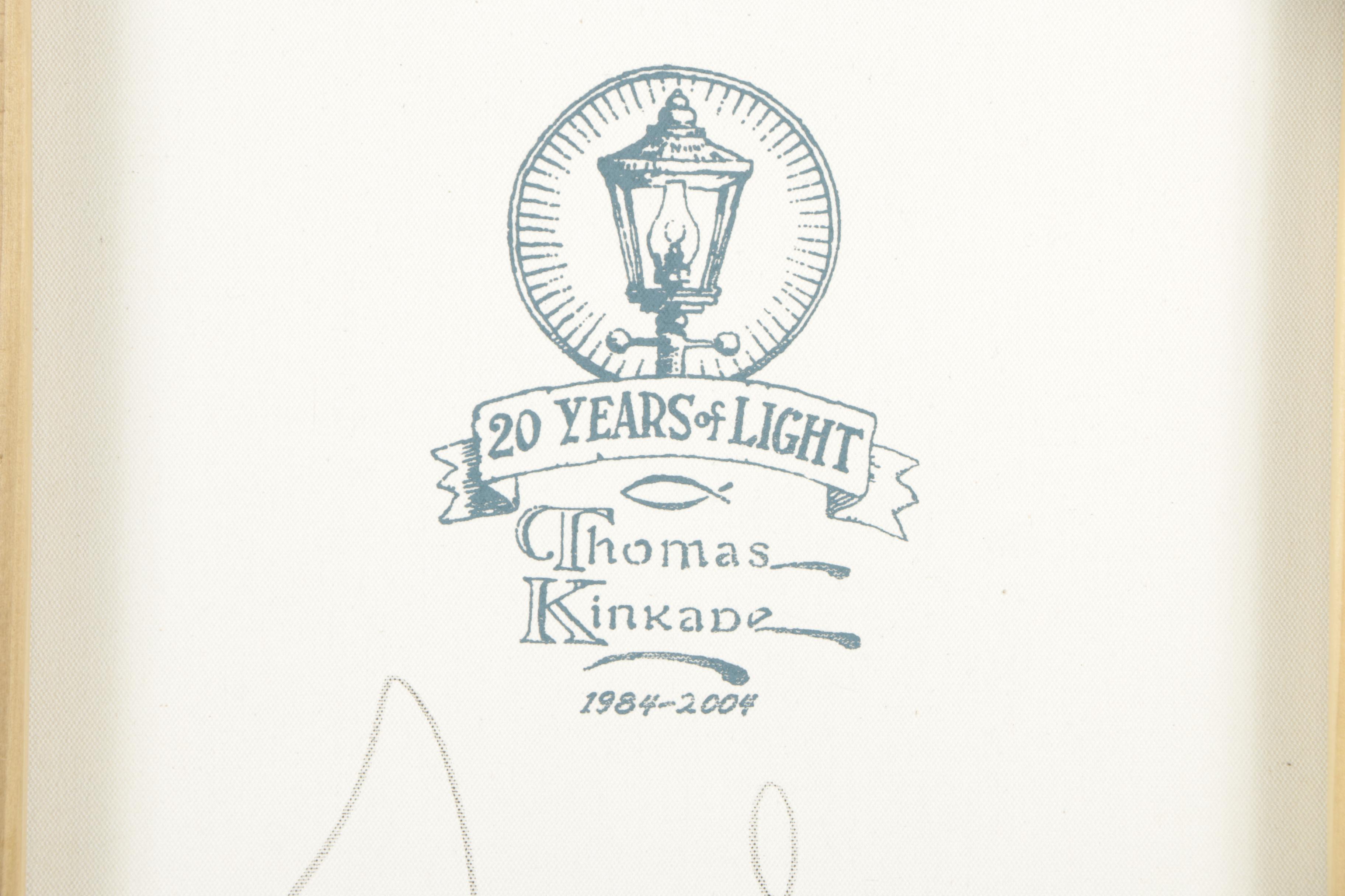 Thomas Kinkade Embellished Giclee "Symbols of Freedom"