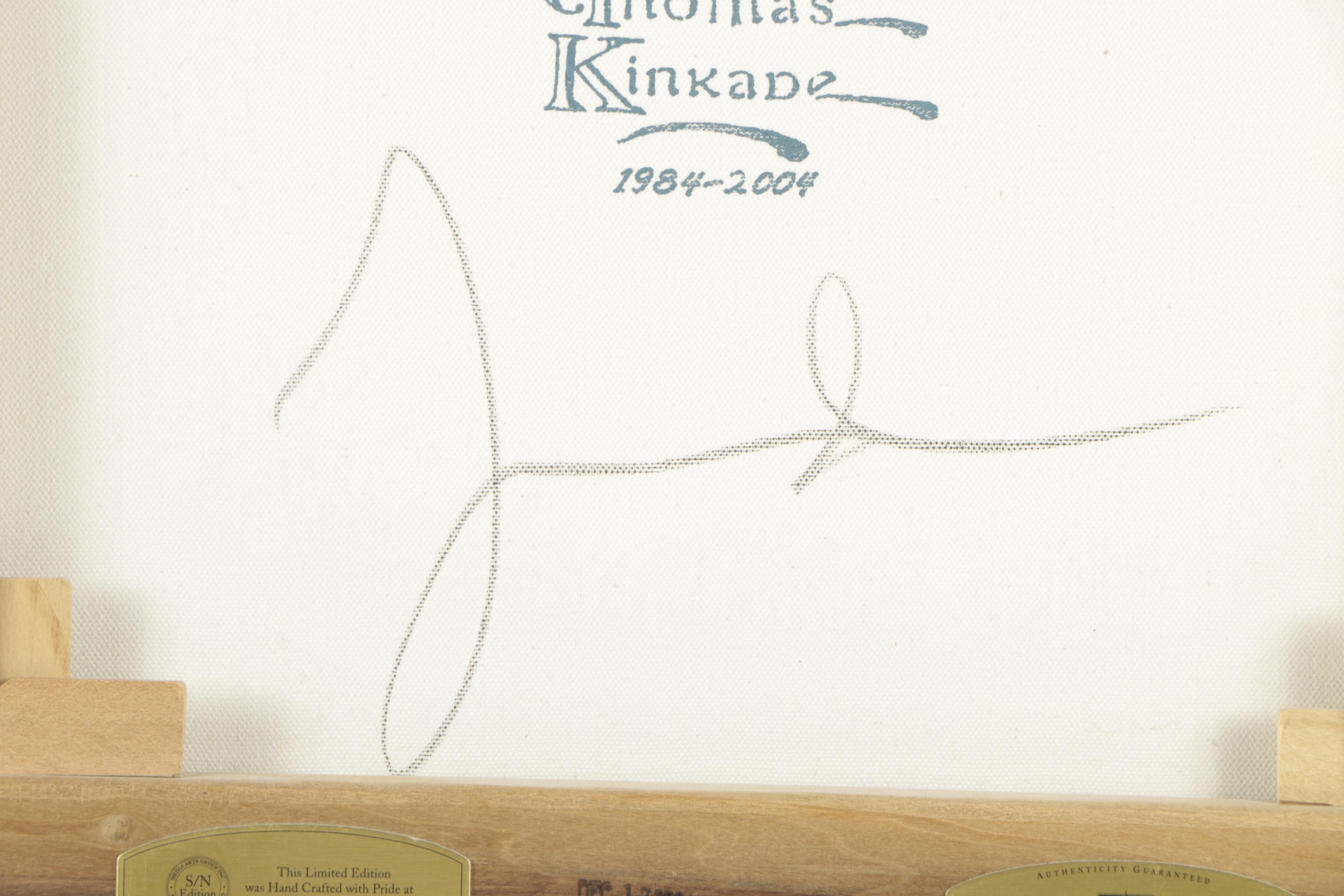 Thomas Kinkade Embellished Giclee "Symbols of Freedom"