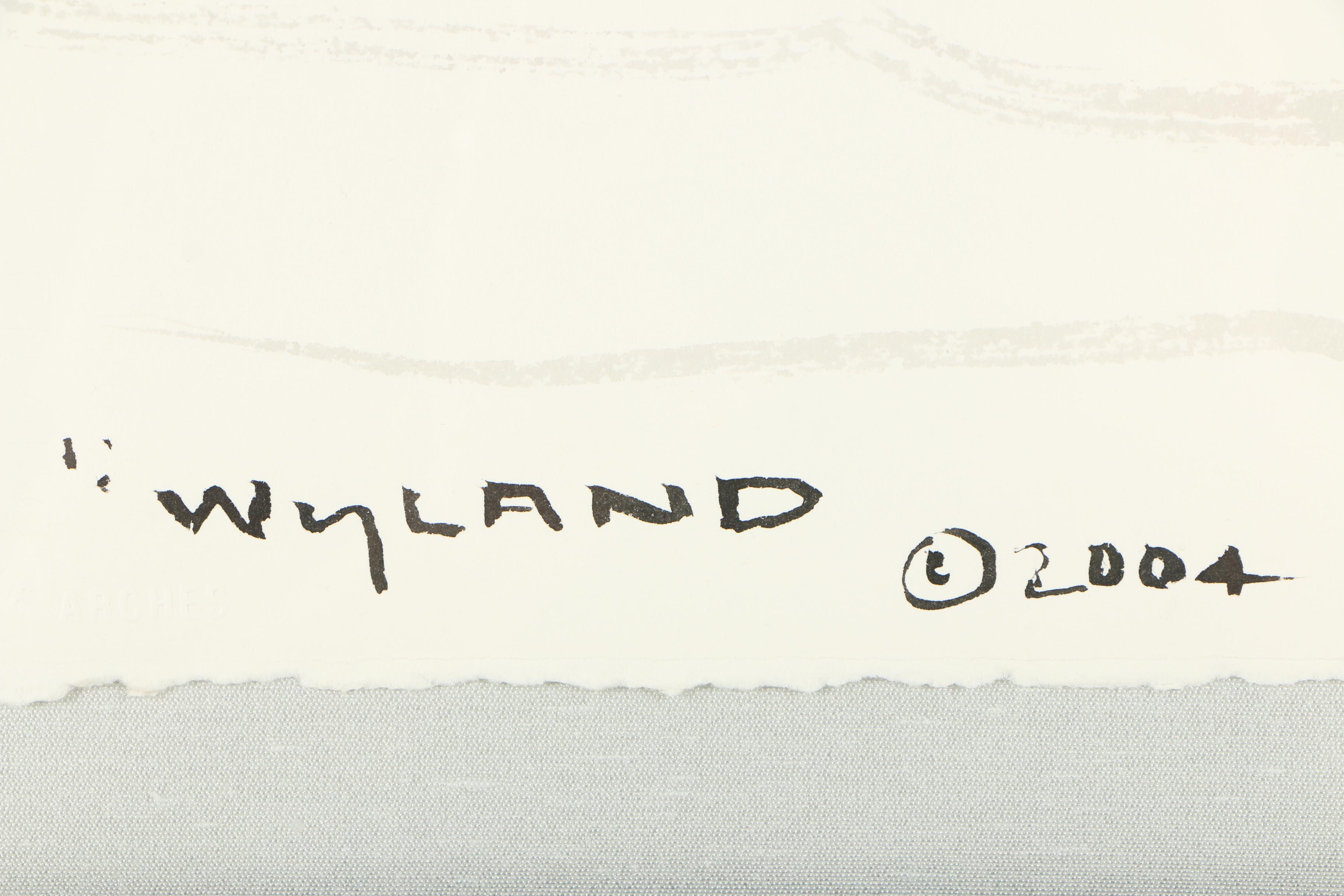 Robert Wyland Ink Drawing "Happy Dolphin"