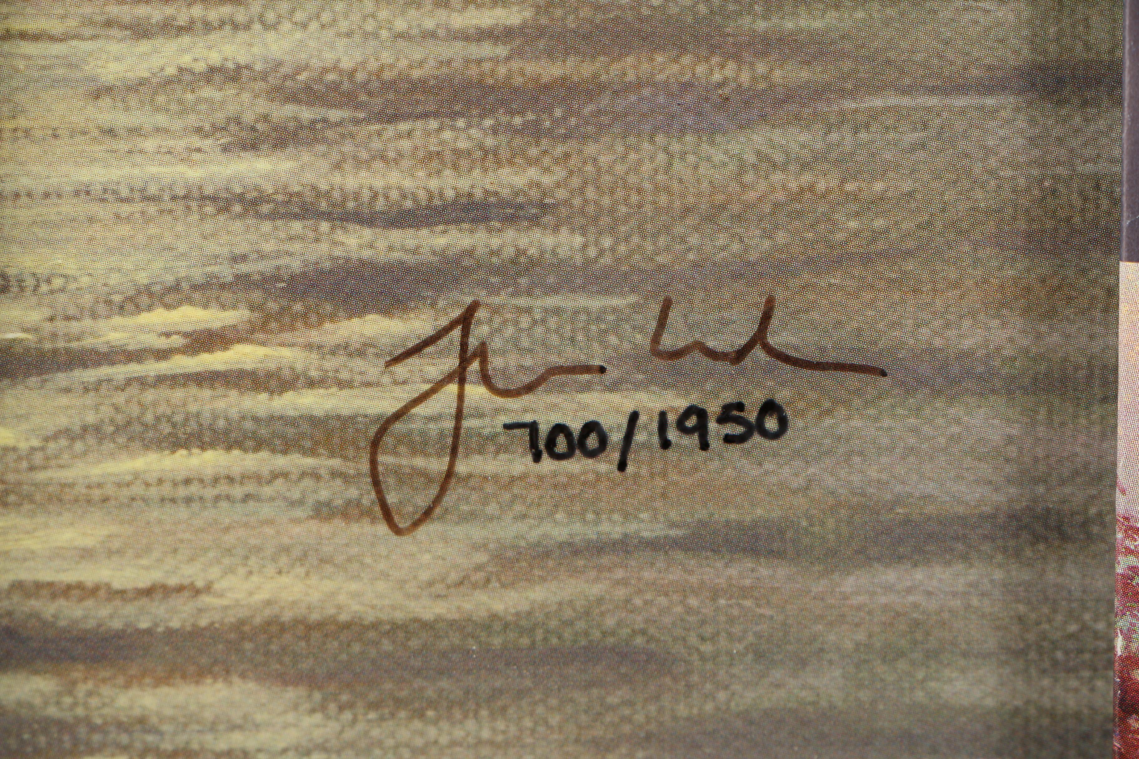 Thomas Kinkade-Attributed Graphite Sketch on Canvas