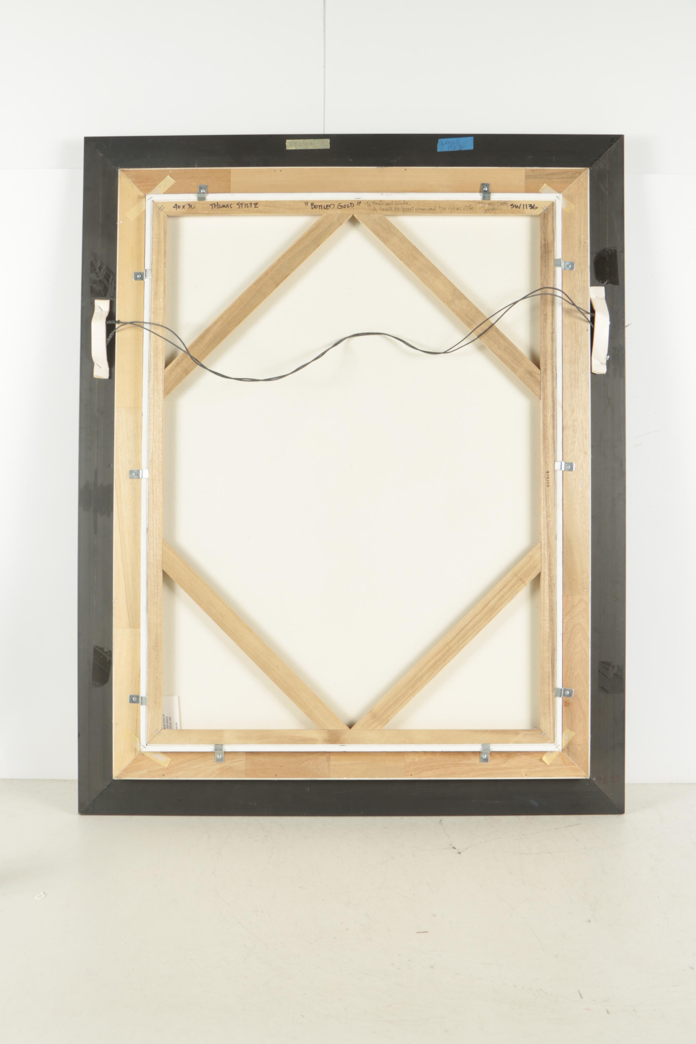 Thomas Stiltz Oil Painting "Bottled Gold"