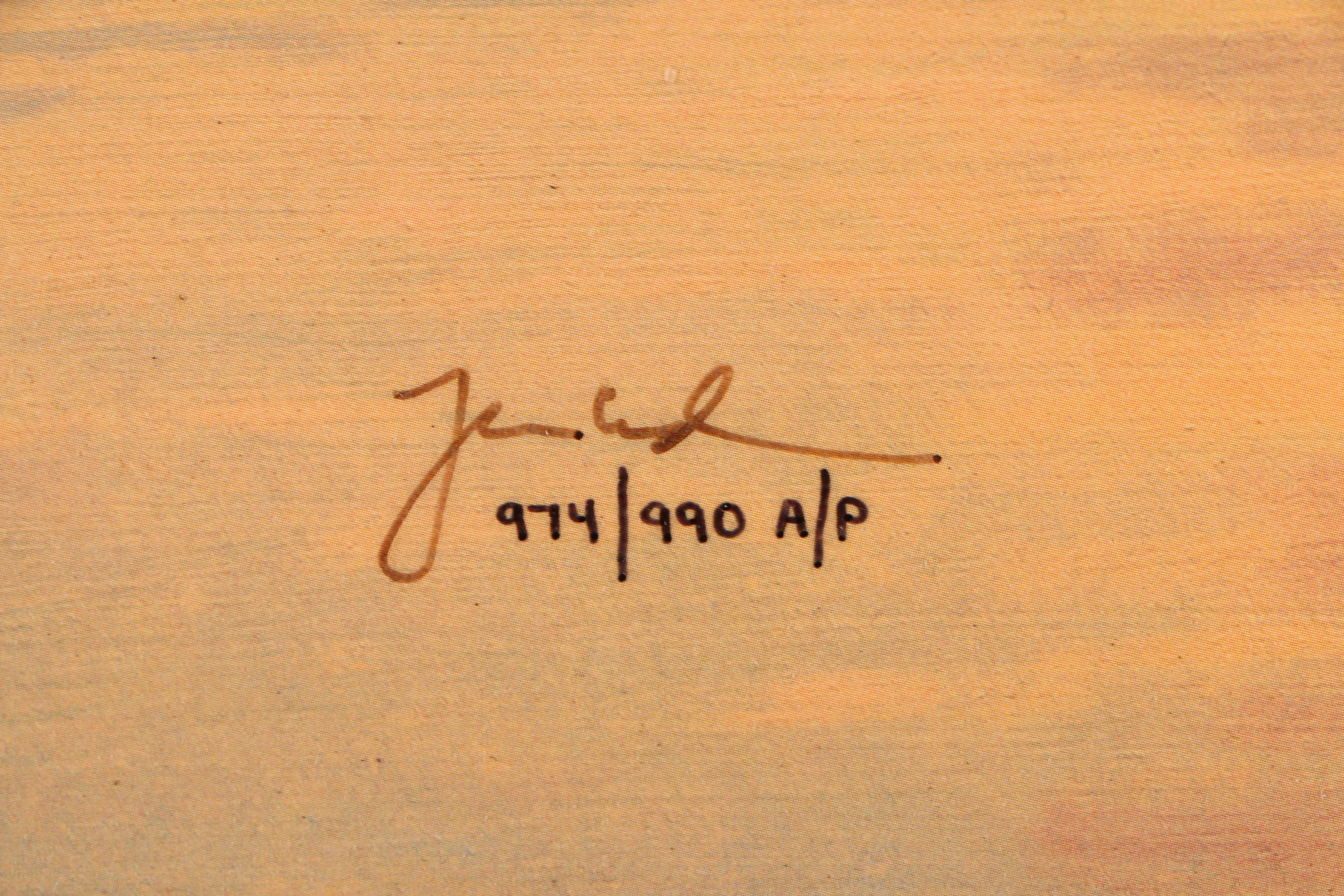 Thomas Kinkade Limited Edition Offset Lithograph "Evening Majesty"