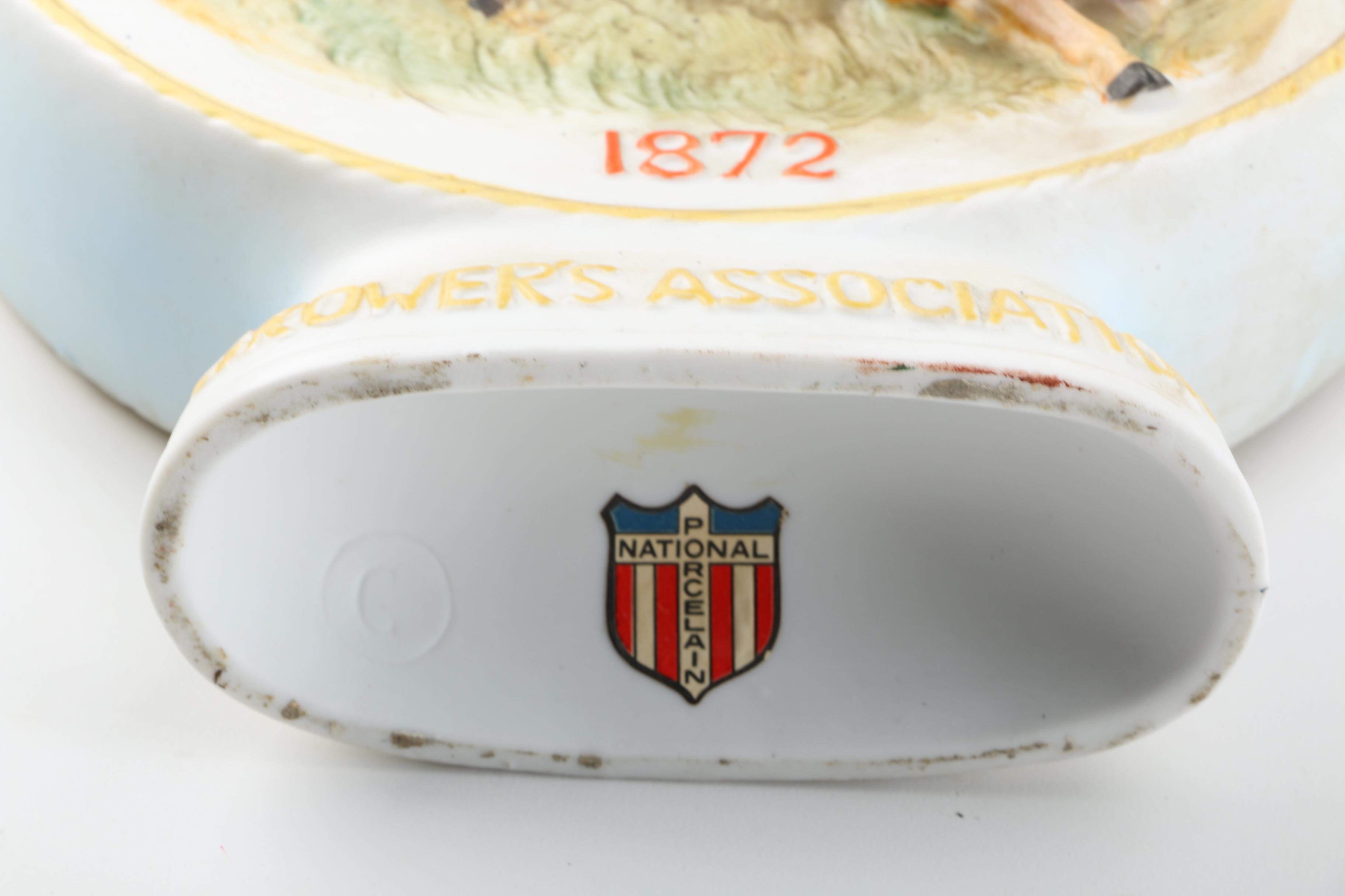 Last Chance and Jim Beam Bourbon Decanters