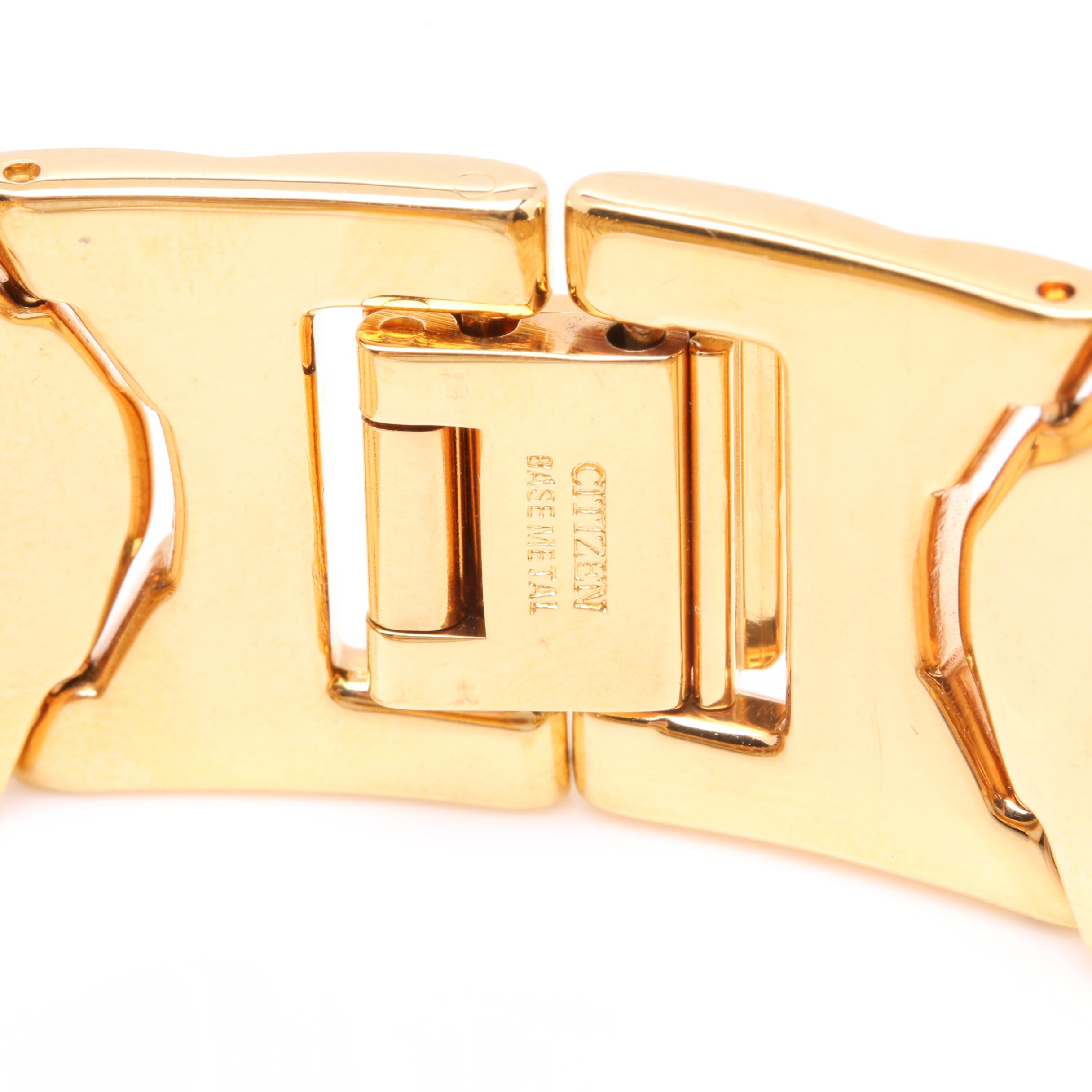 Citizen Elegance Gold Tone Dress Watch with Box