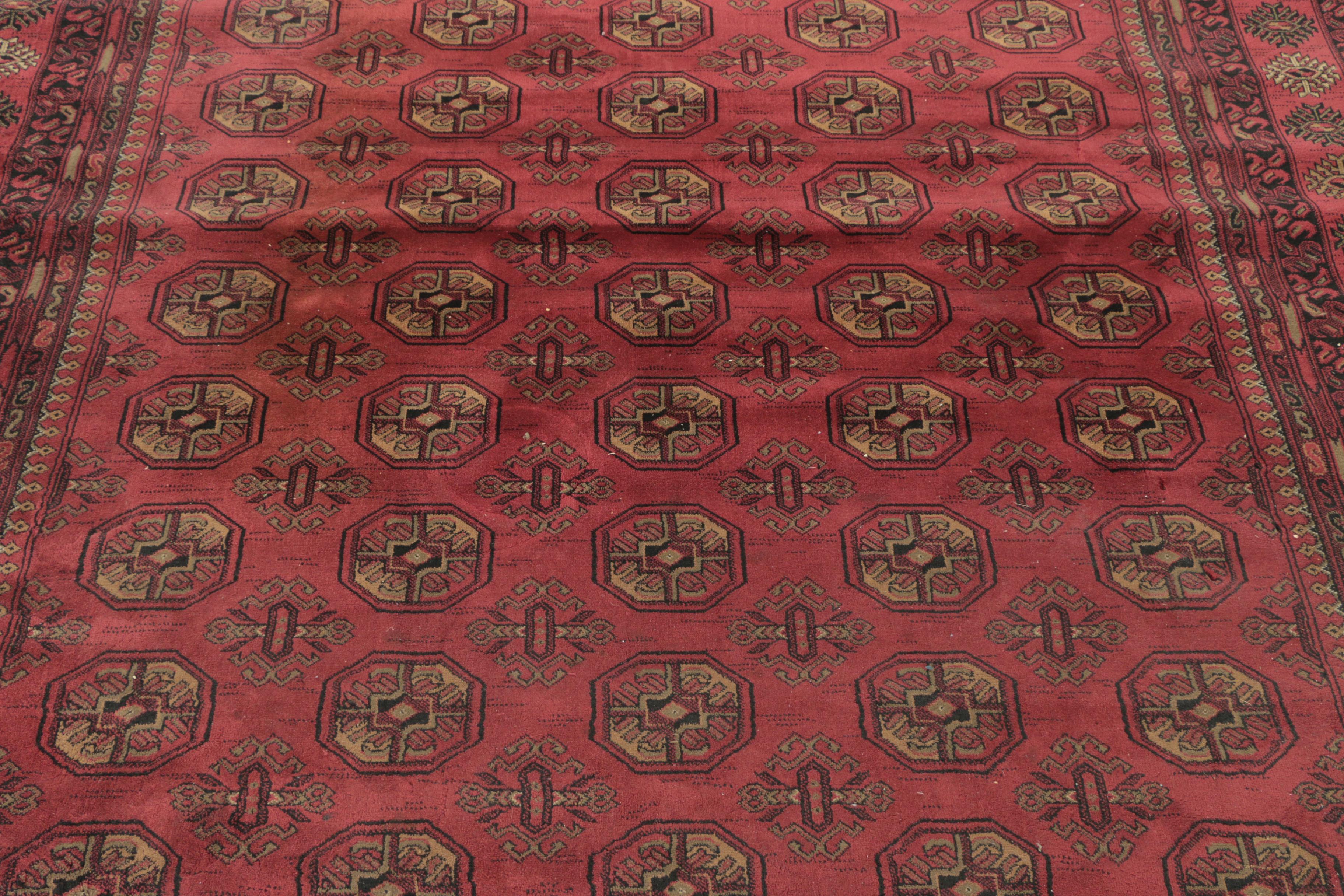 Powered-Loomed Bokhara-Style Area Rug