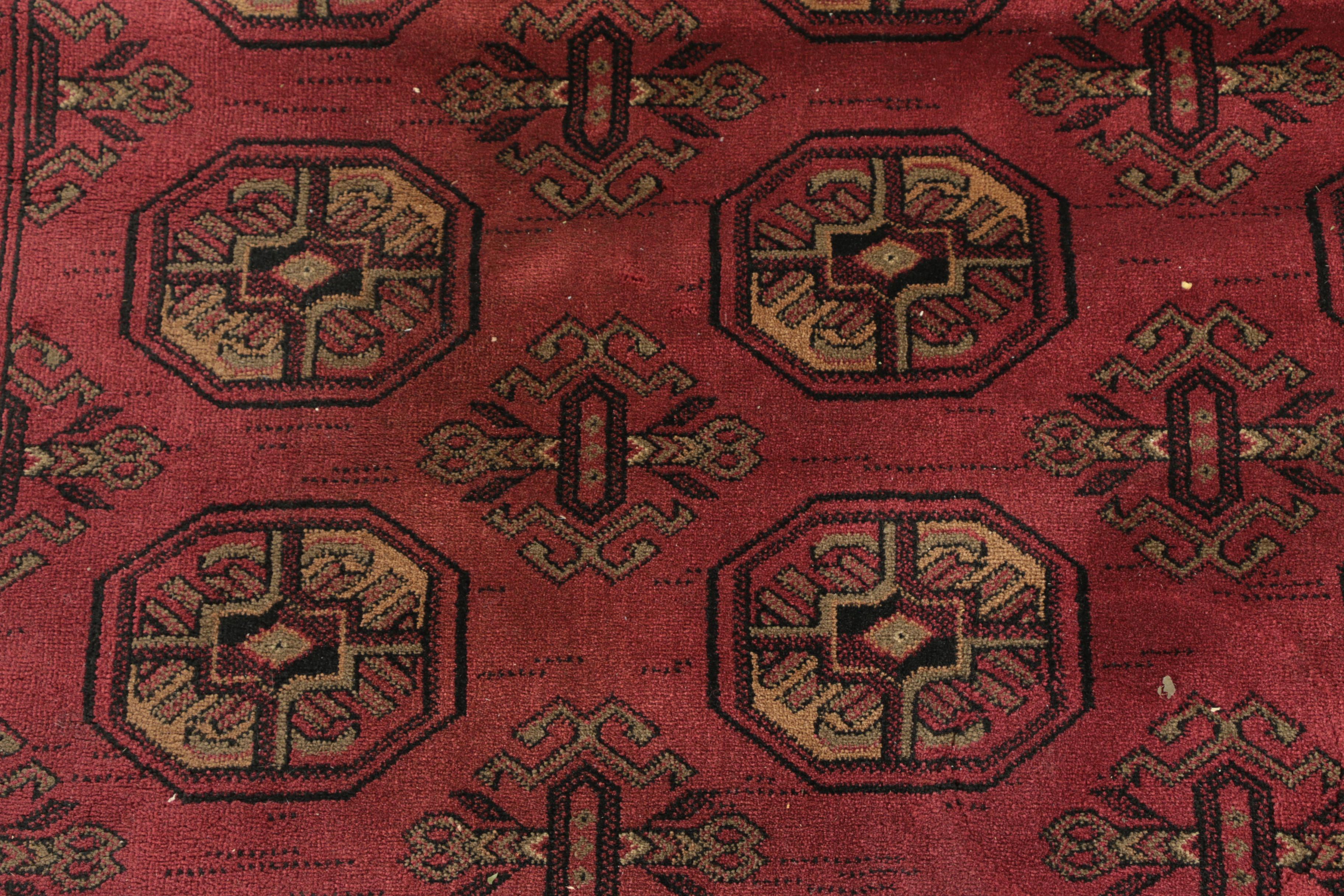 Powered-Loomed Bokhara-Style Area Rug