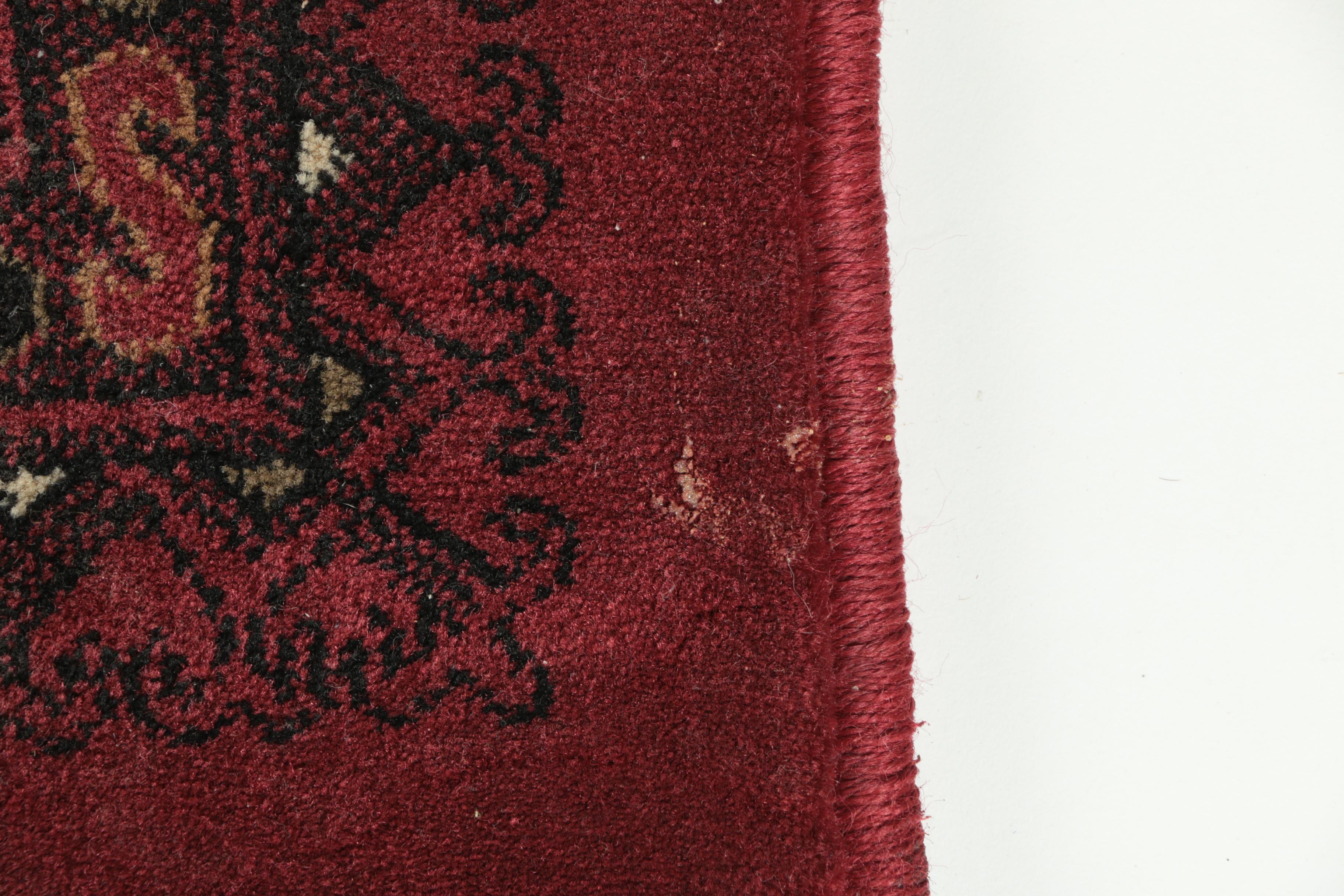 Powered-Loomed Bokhara-Style Area Rug