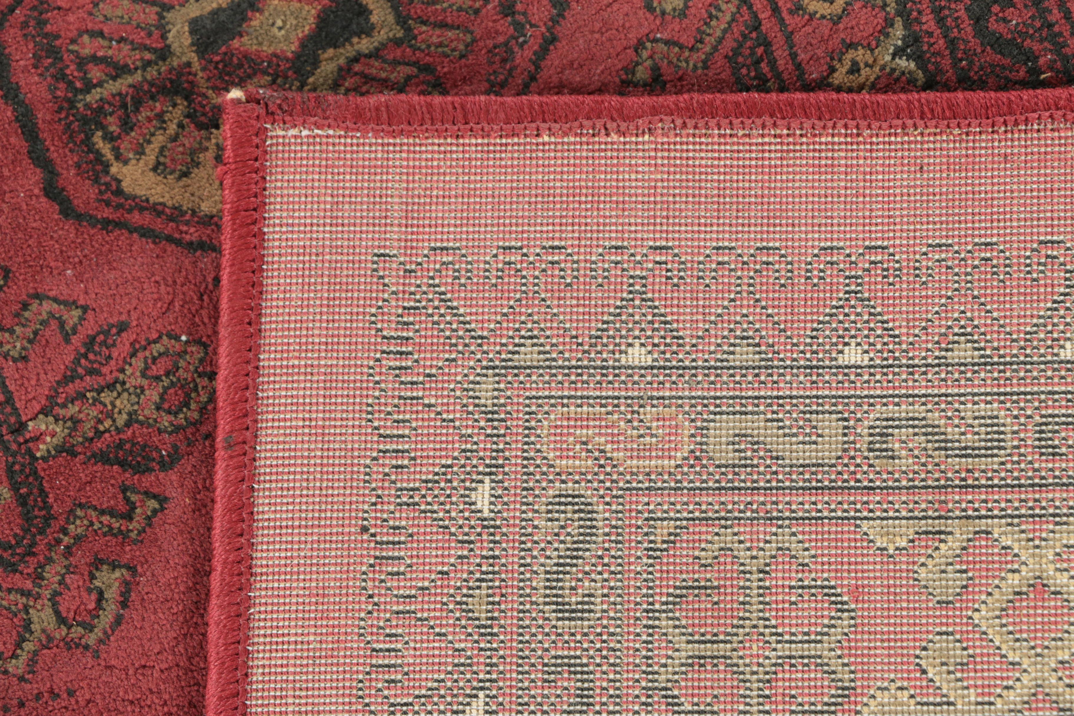 Powered-Loomed Bokhara-Style Area Rug