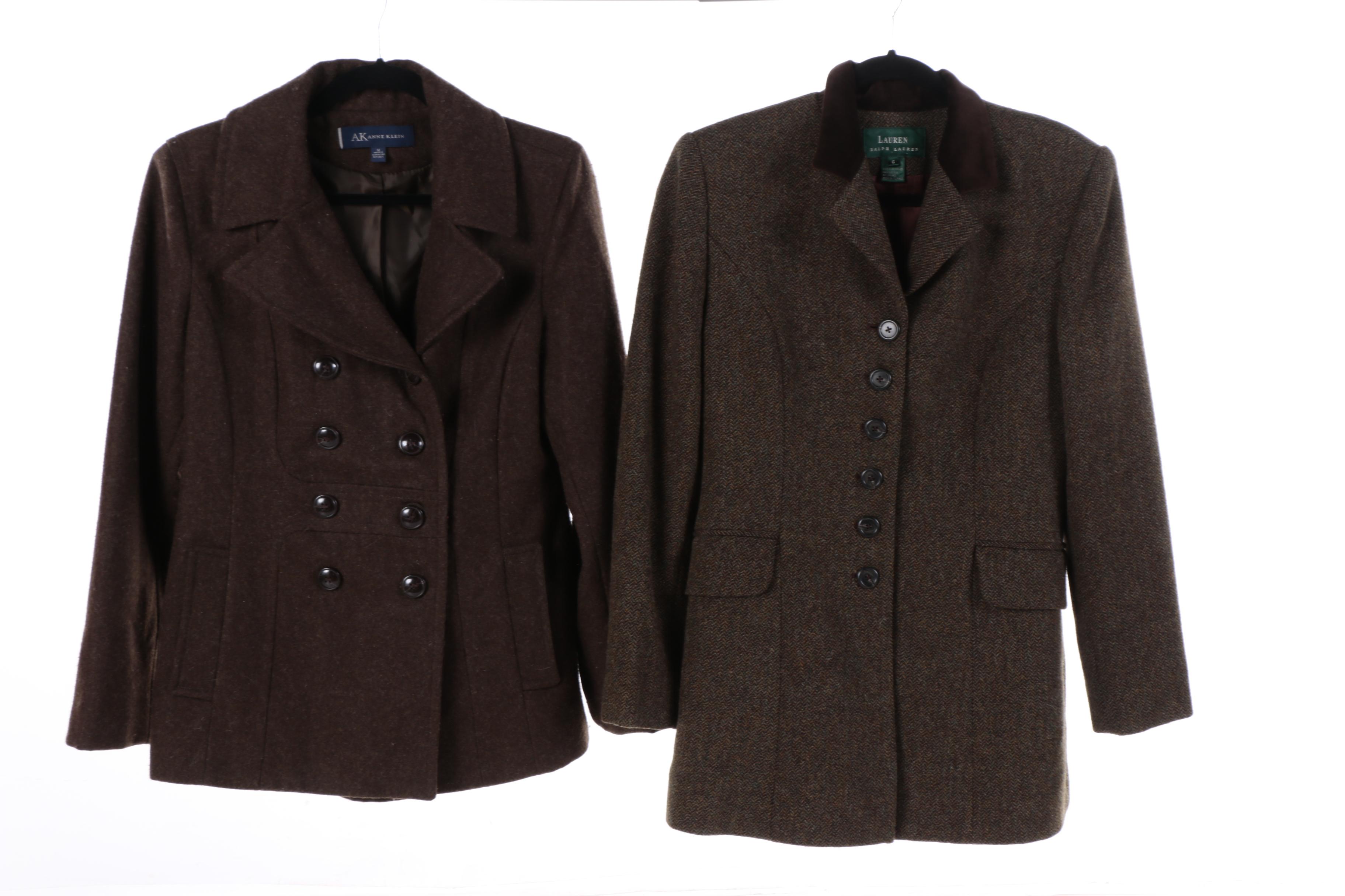 Women's Vintage and Contemporary Jackets Including Brooks Brothers