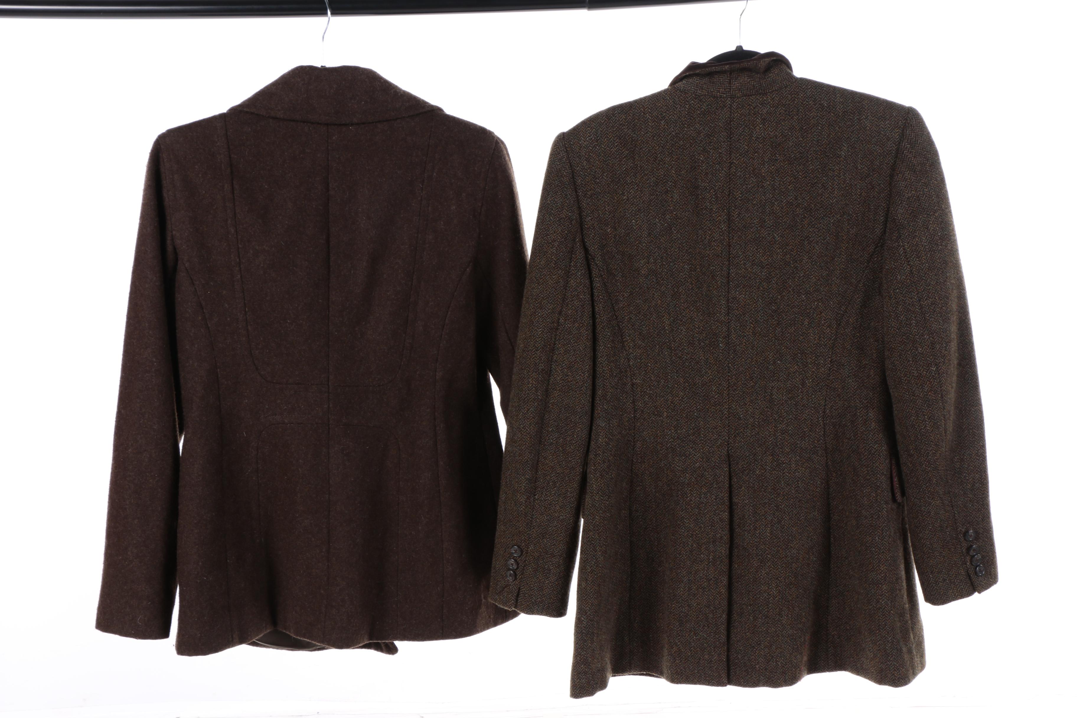 Women's Vintage and Contemporary Jackets Including Brooks Brothers