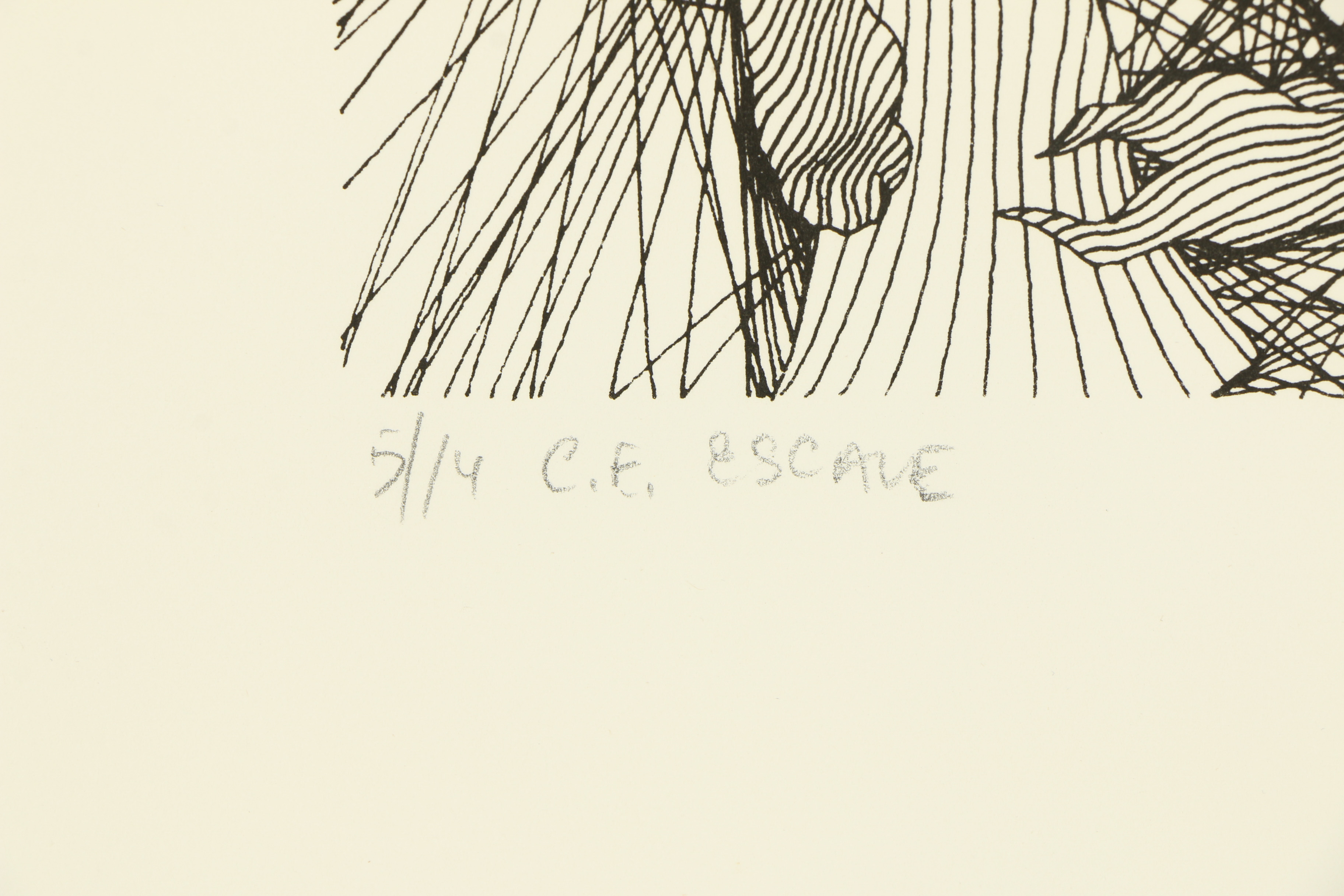 Guillaume Azoulay Serigraph "Escale"