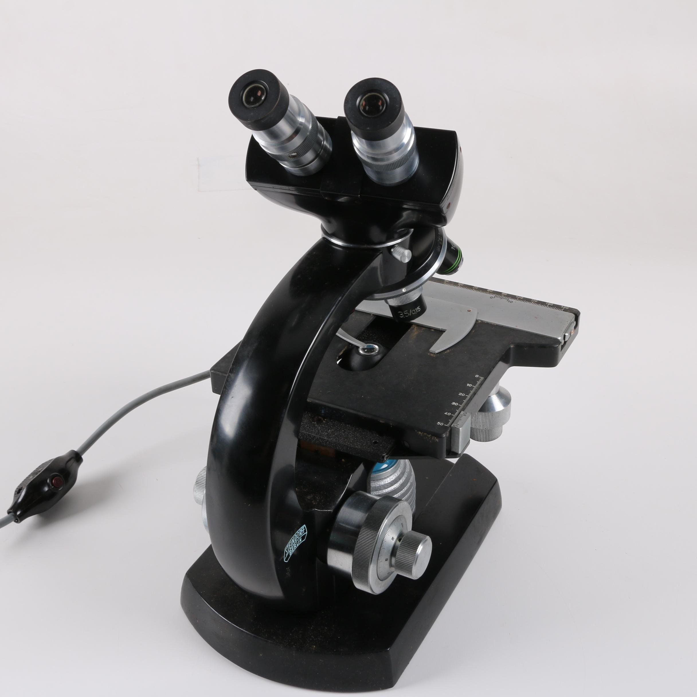 Steindorff Binocular Microscope with Case