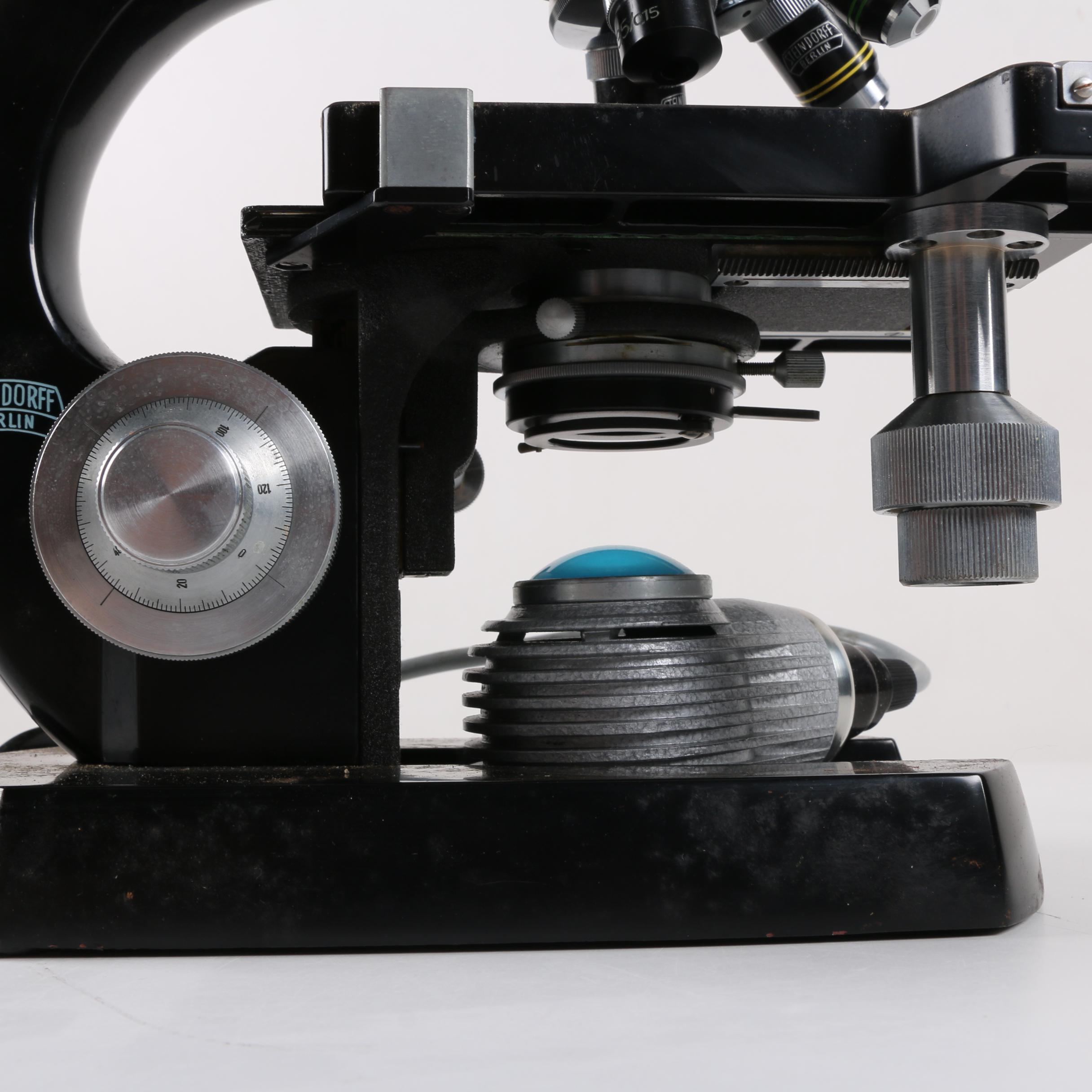 Steindorff Binocular Microscope with Case