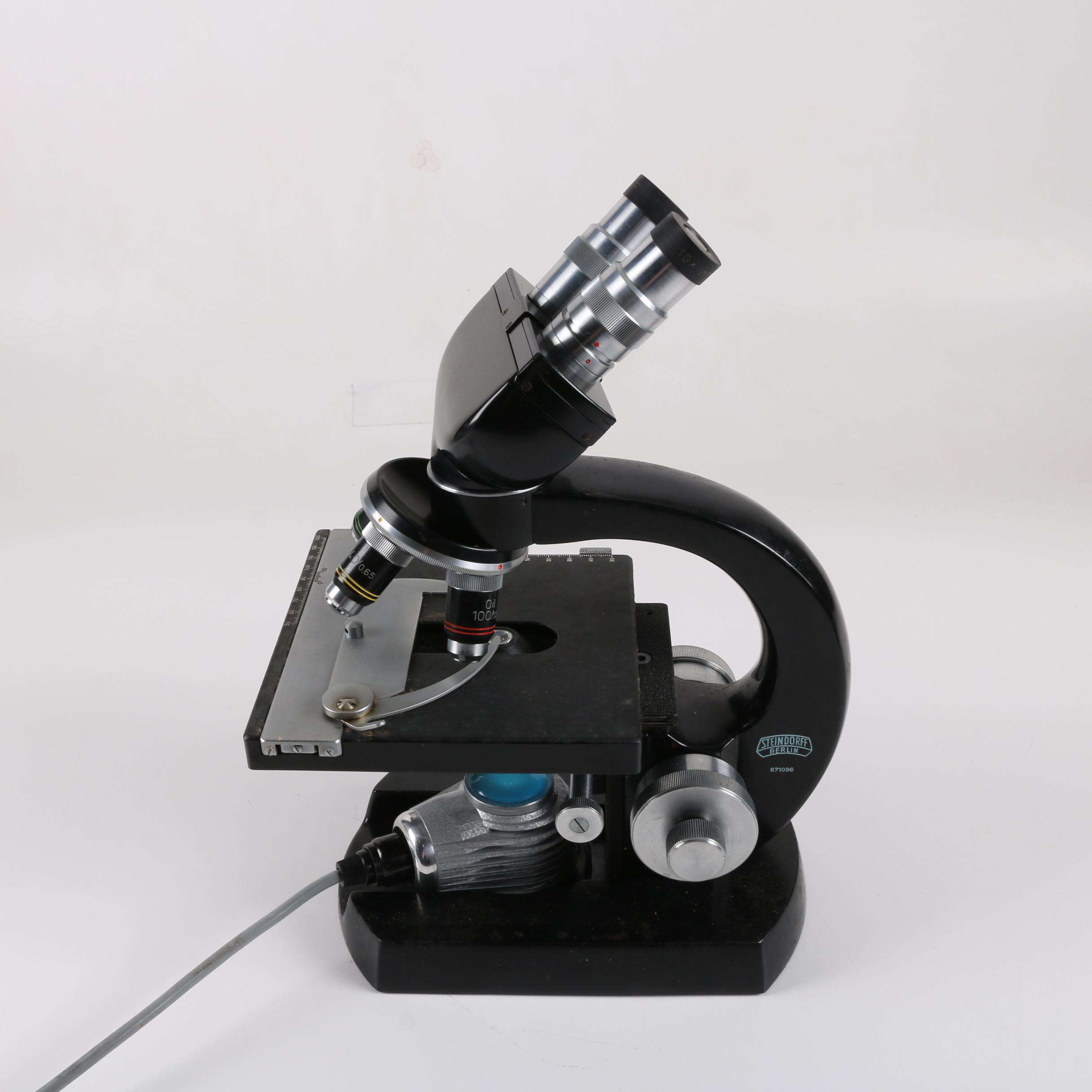 Steindorff Binocular Microscope with Case
