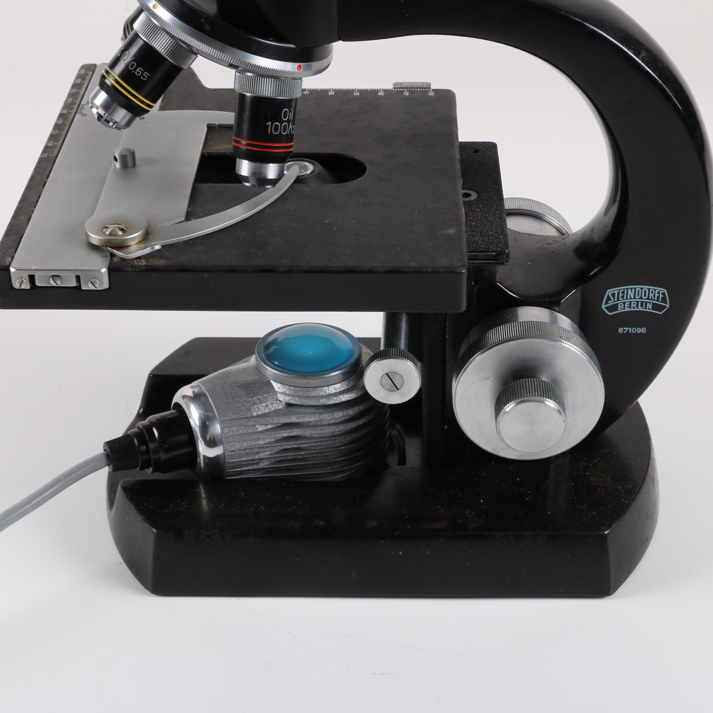 Steindorff Binocular Microscope with Case
