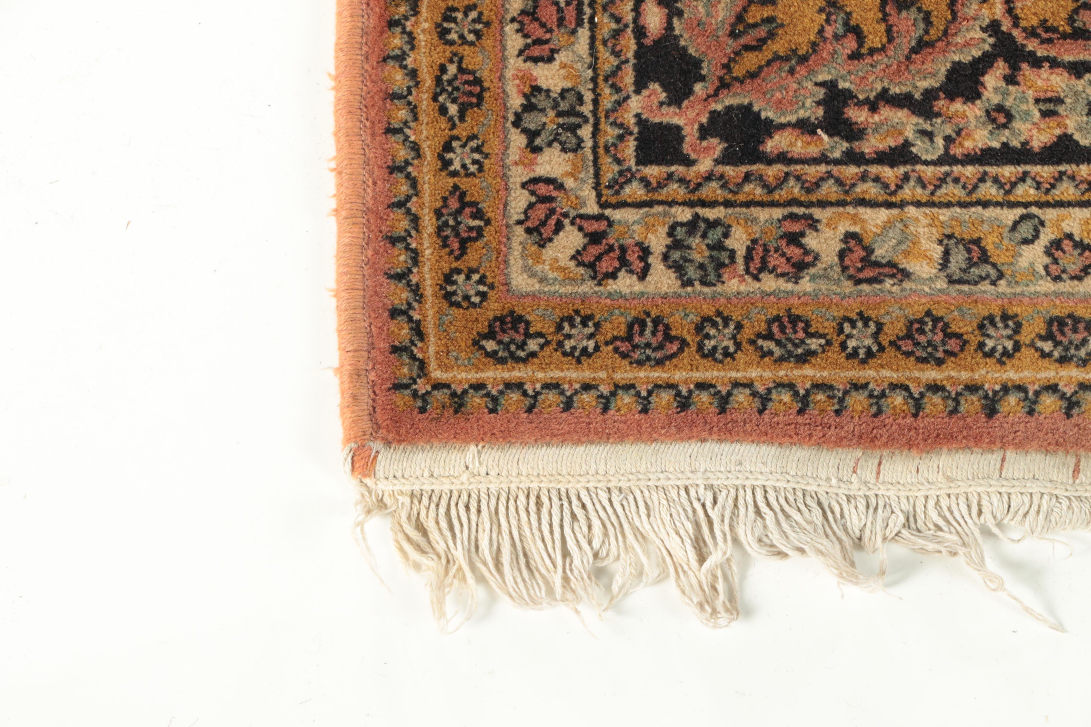 Power-Loomed Belgian Persian-Style Wool Area Rug
