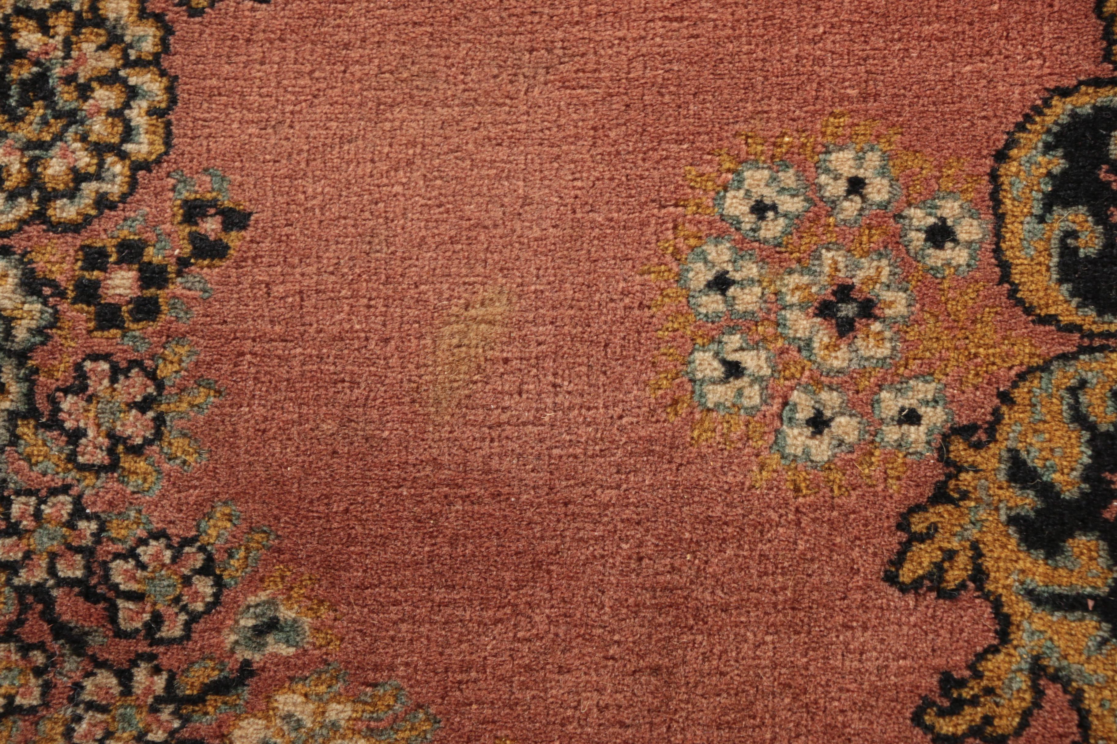 Power-Loomed Belgian Persian-Style Wool Area Rug