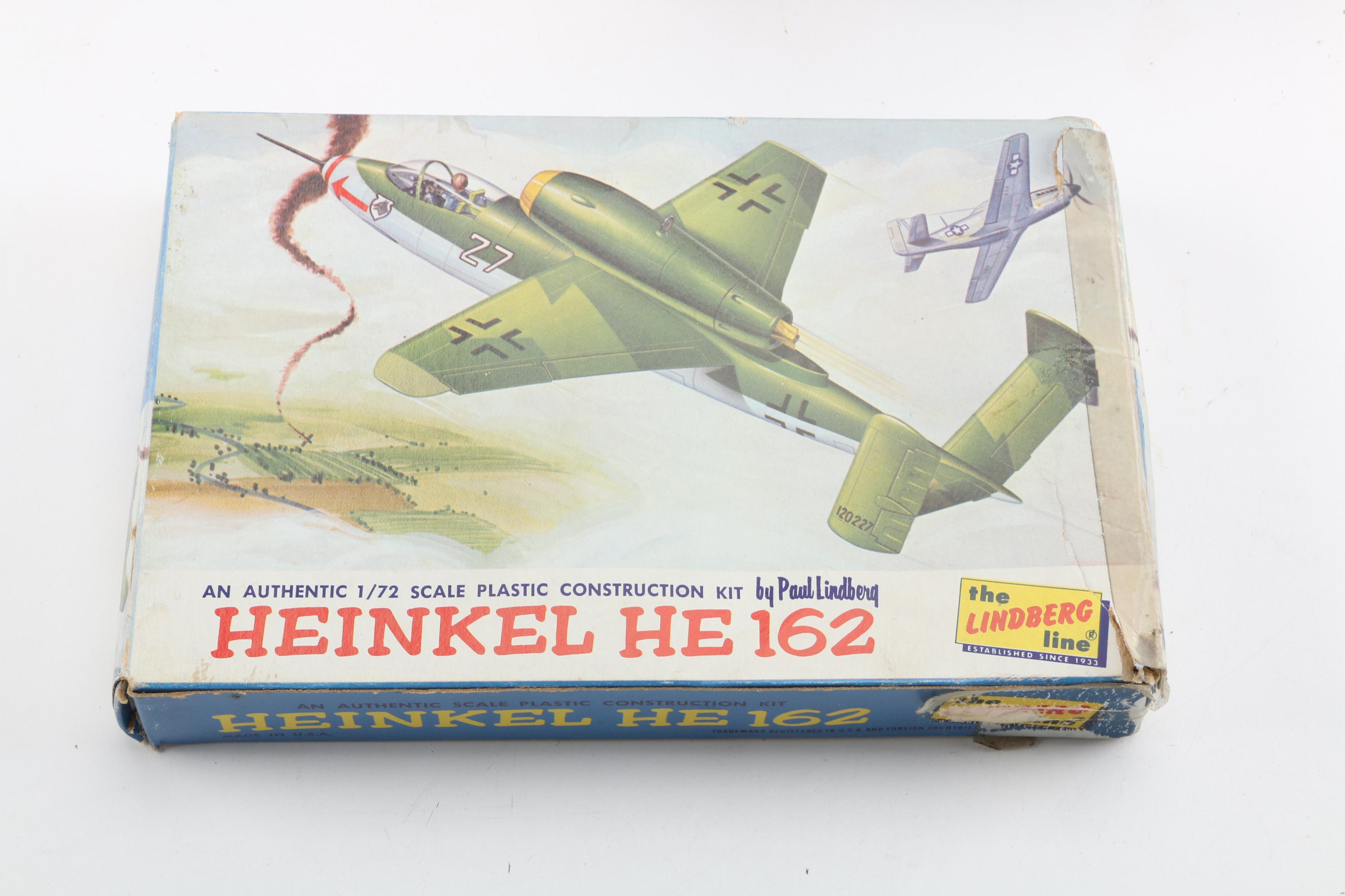 Military Aircraft Model Kits Including Lindberg
