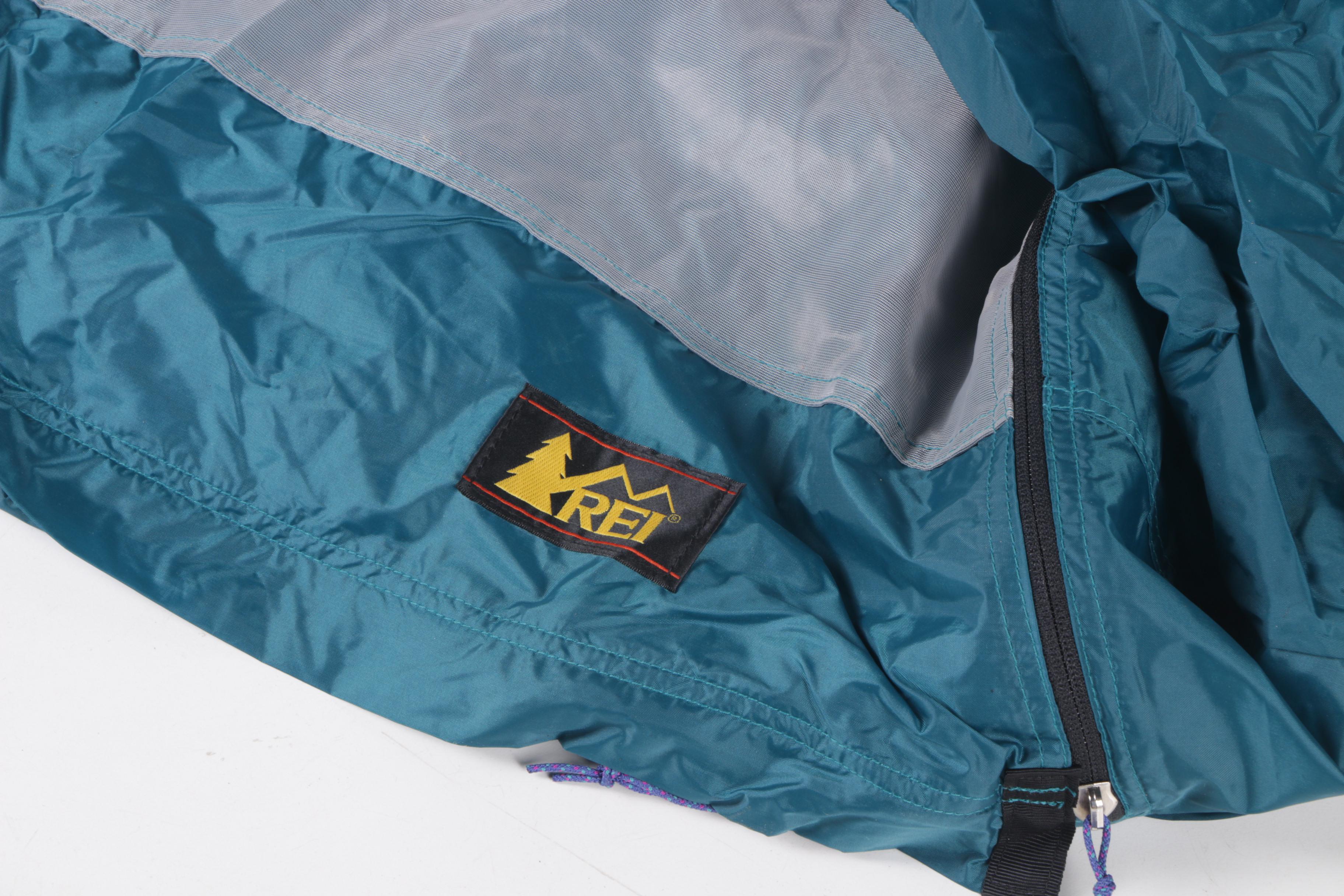 REI Camp Hut 2 Tent, Therm-a-Rest Basecamp Mattress and Sleeping Bags