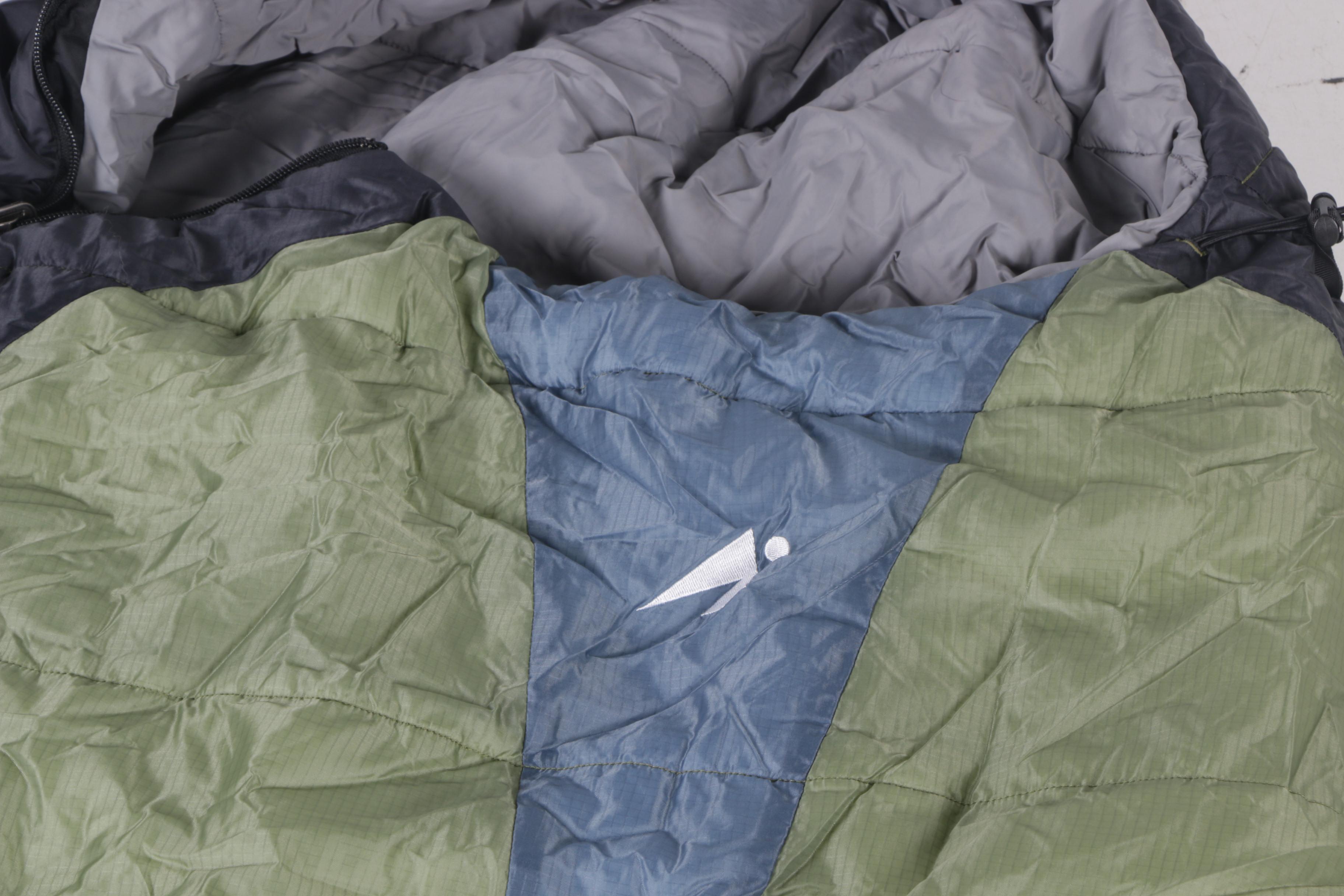 REI Camp Hut 2 Tent, Therm-a-Rest Basecamp Mattress and Sleeping Bags