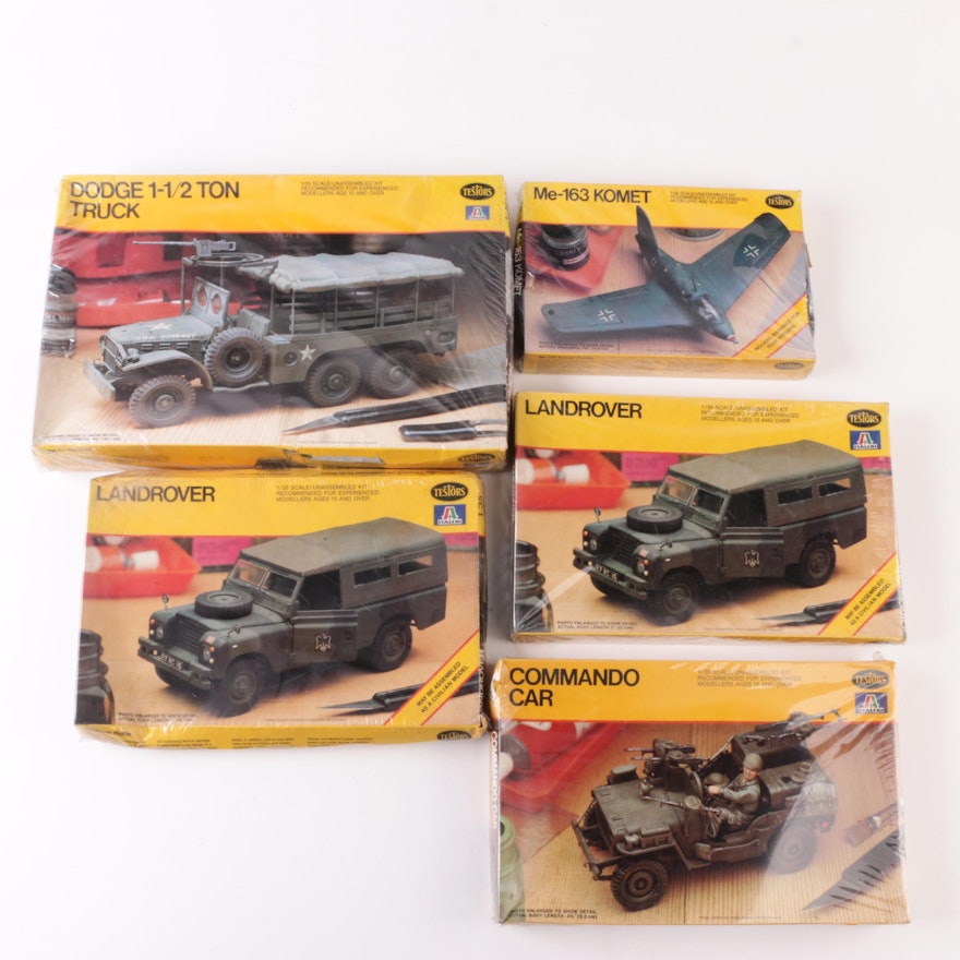 Testors Military Vehicle Model Kits