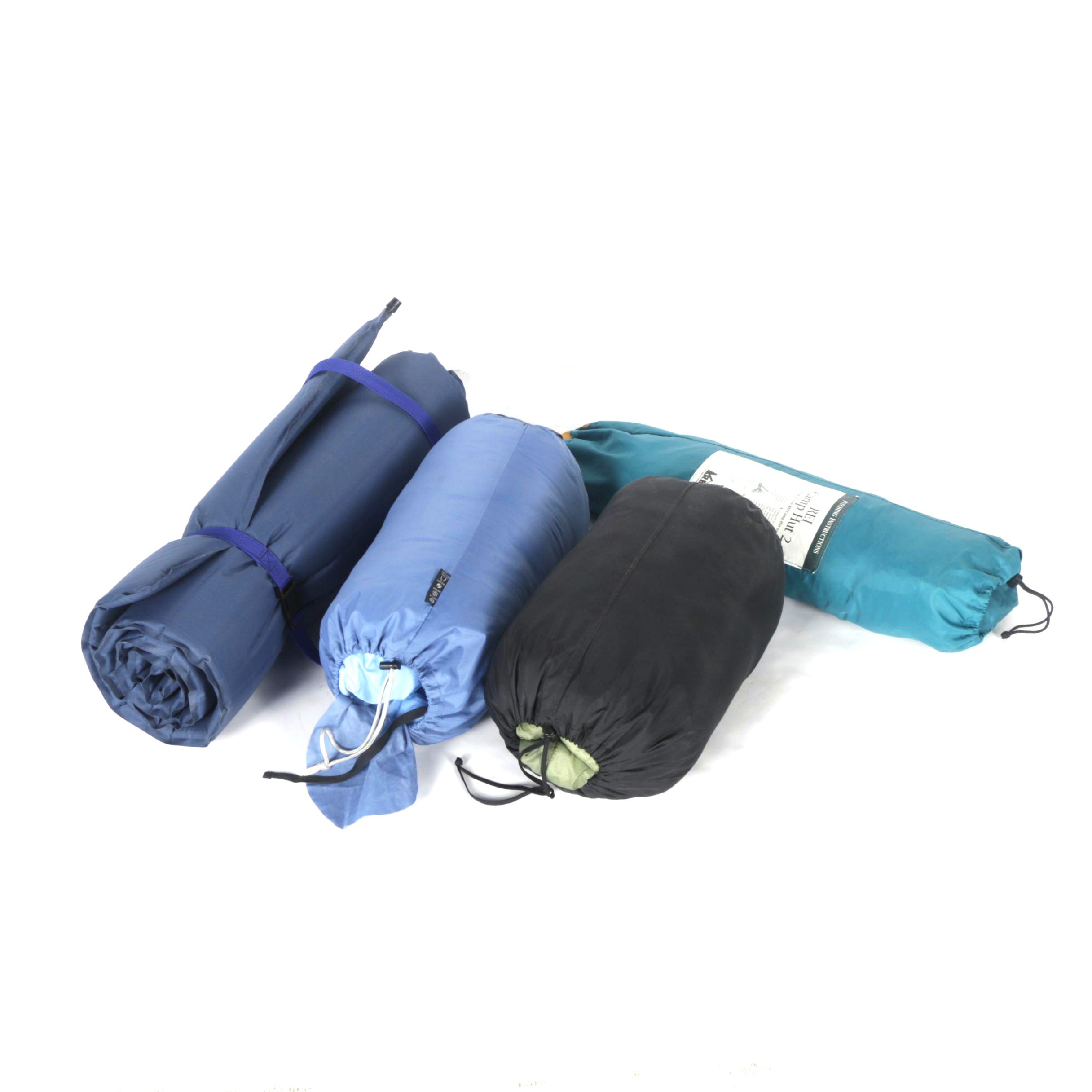 REI Camp Hut 2 Tent, Therm-a-Rest Basecamp Mattress and Sleeping Bags