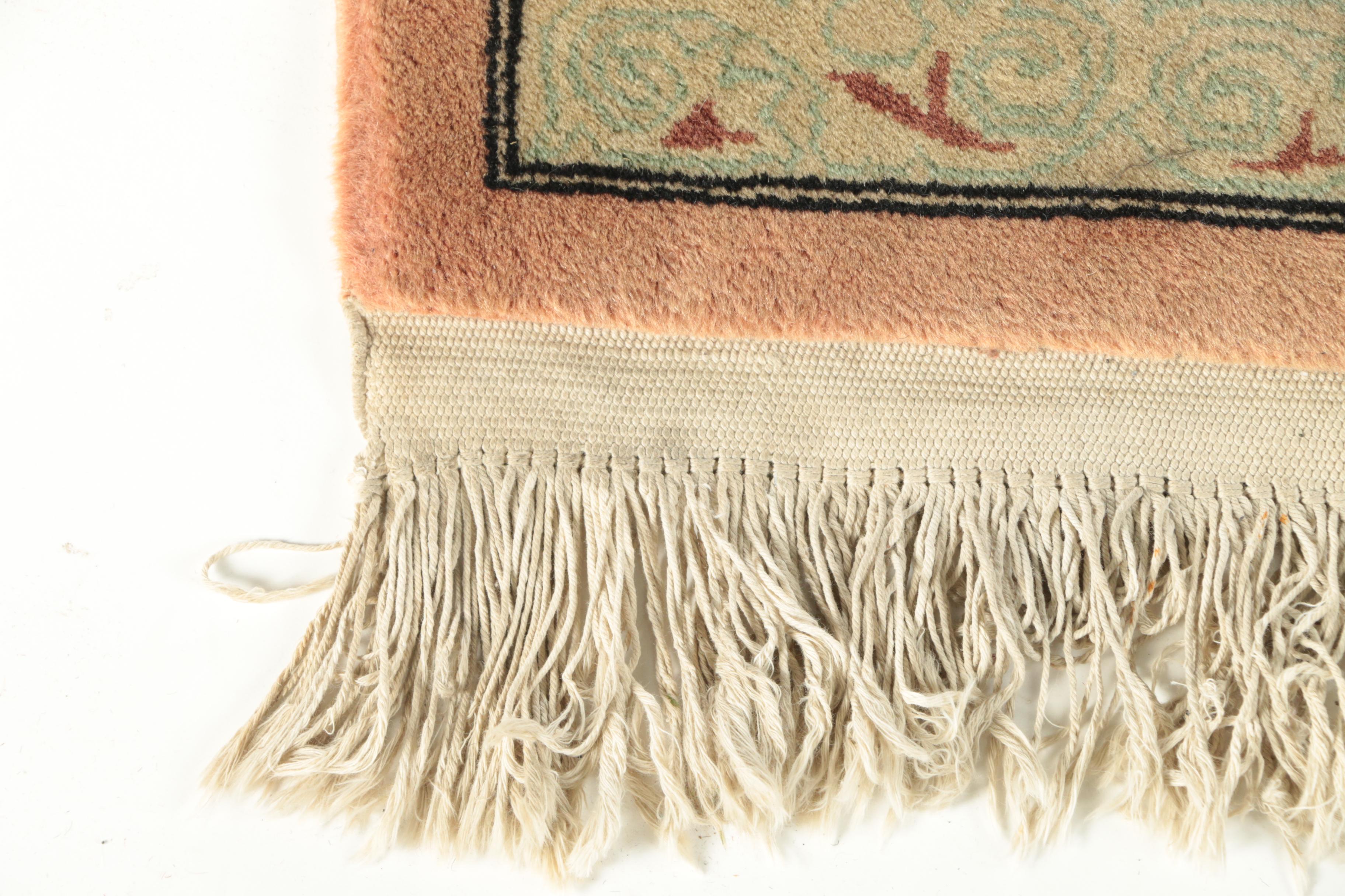 Finely Hand-Knotted Persian Tabriz Wool Room Sized Rug